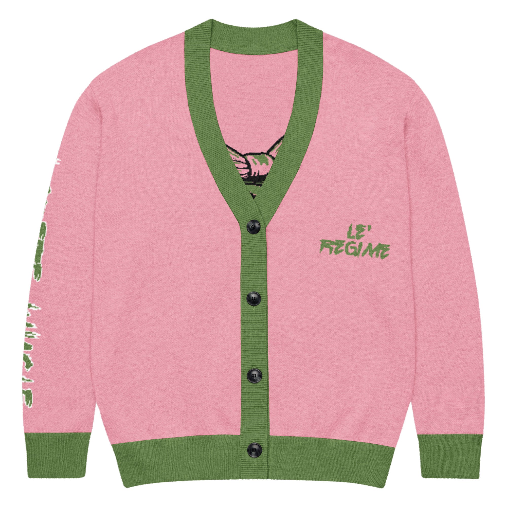 Pretty Frog x Concrete Jungle Knitted Cardigan