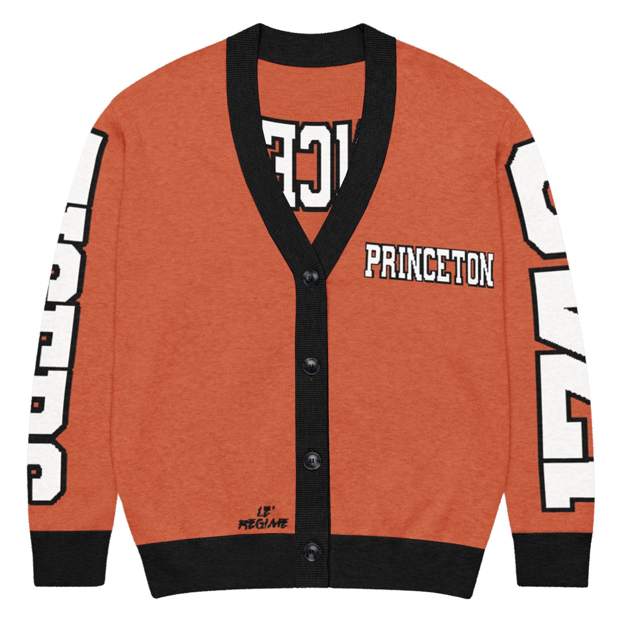 Princeton University Retro Varsity Knitted Cardigan