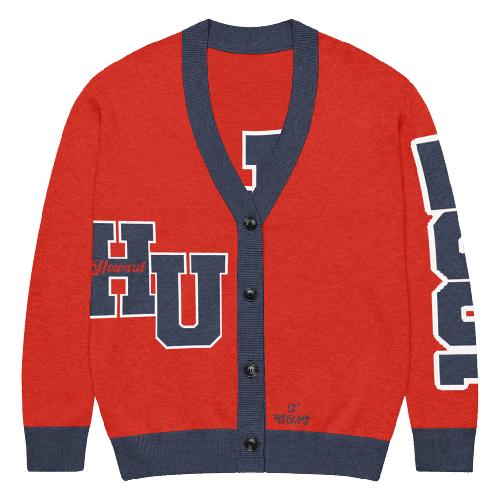 Howard University Knitted Cardigan