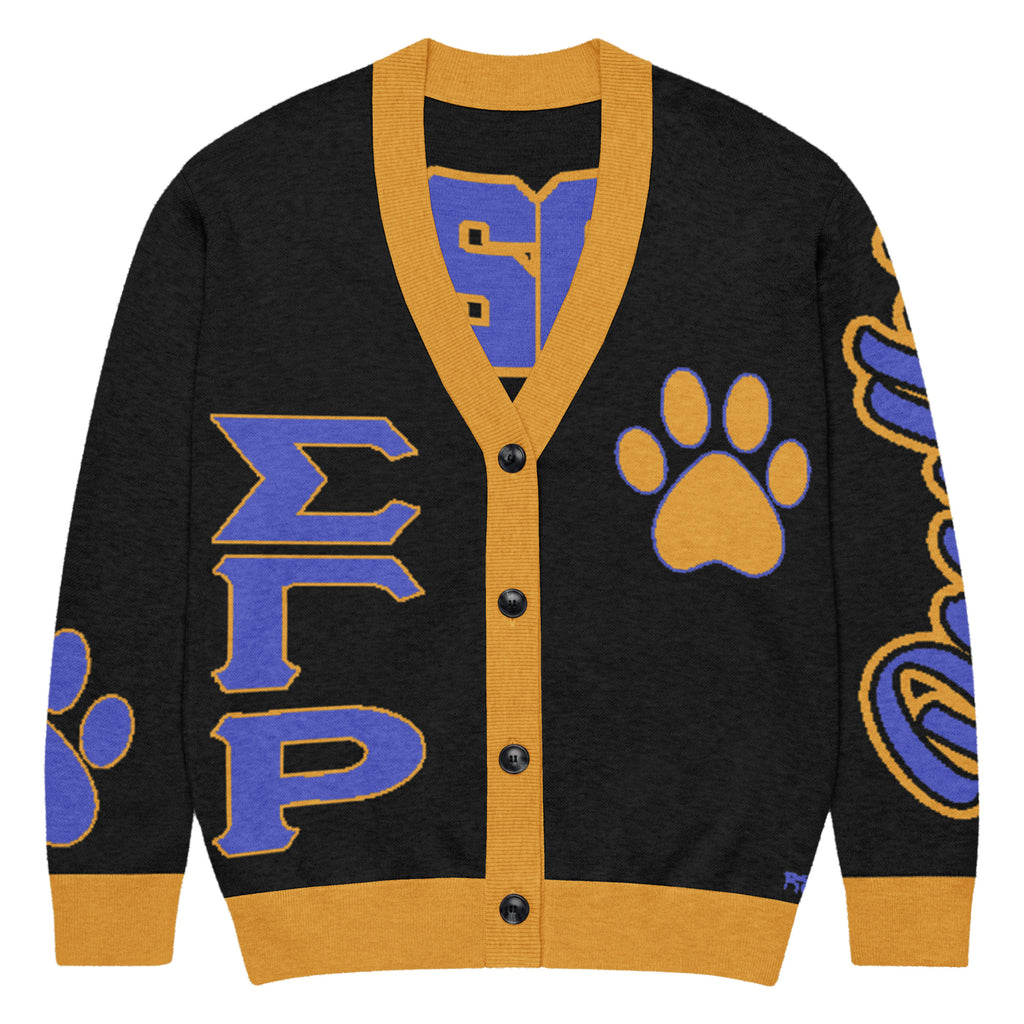 Sigma Gamma Rho Knitted Cardigan