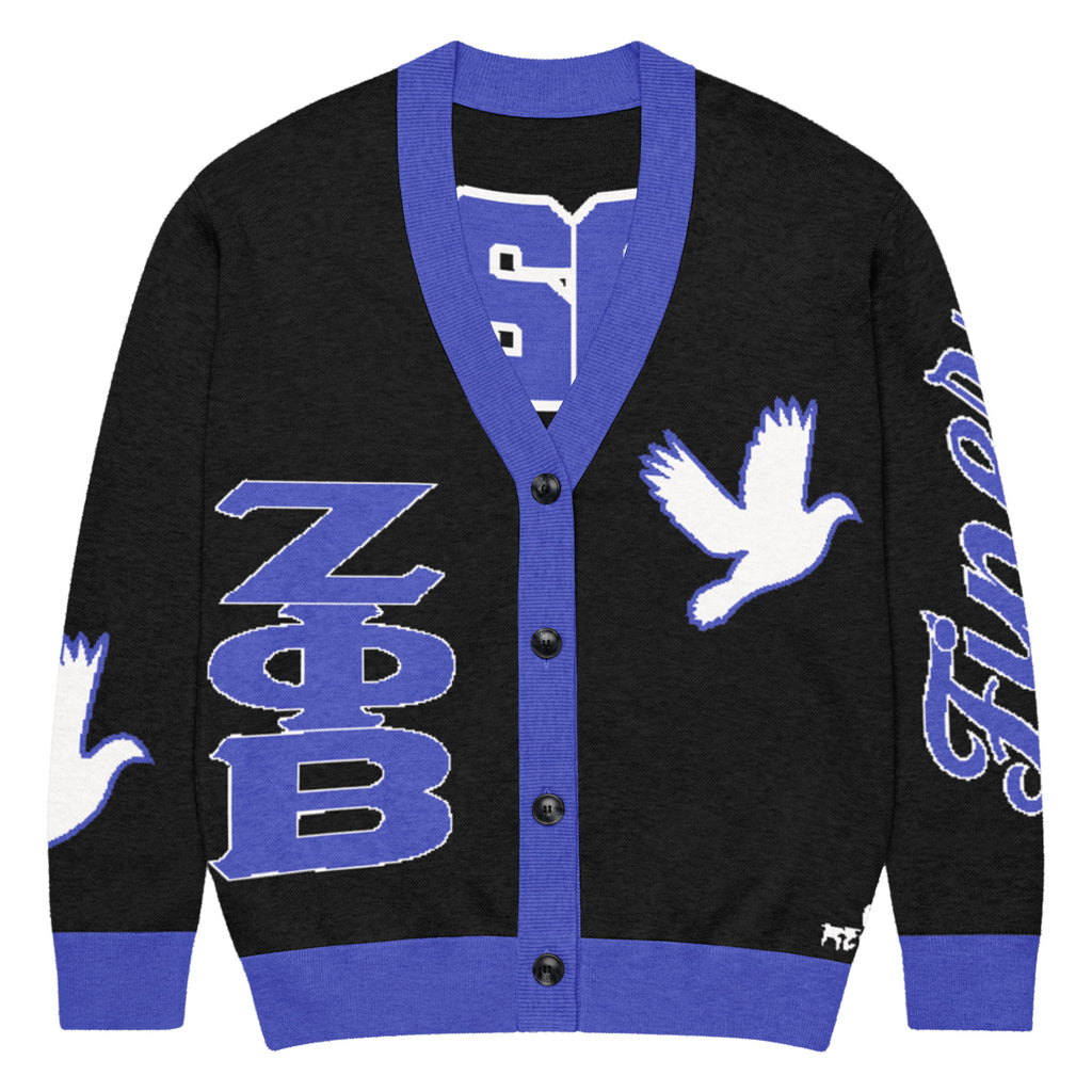Zeta Phi Beta Knitted Cardigan