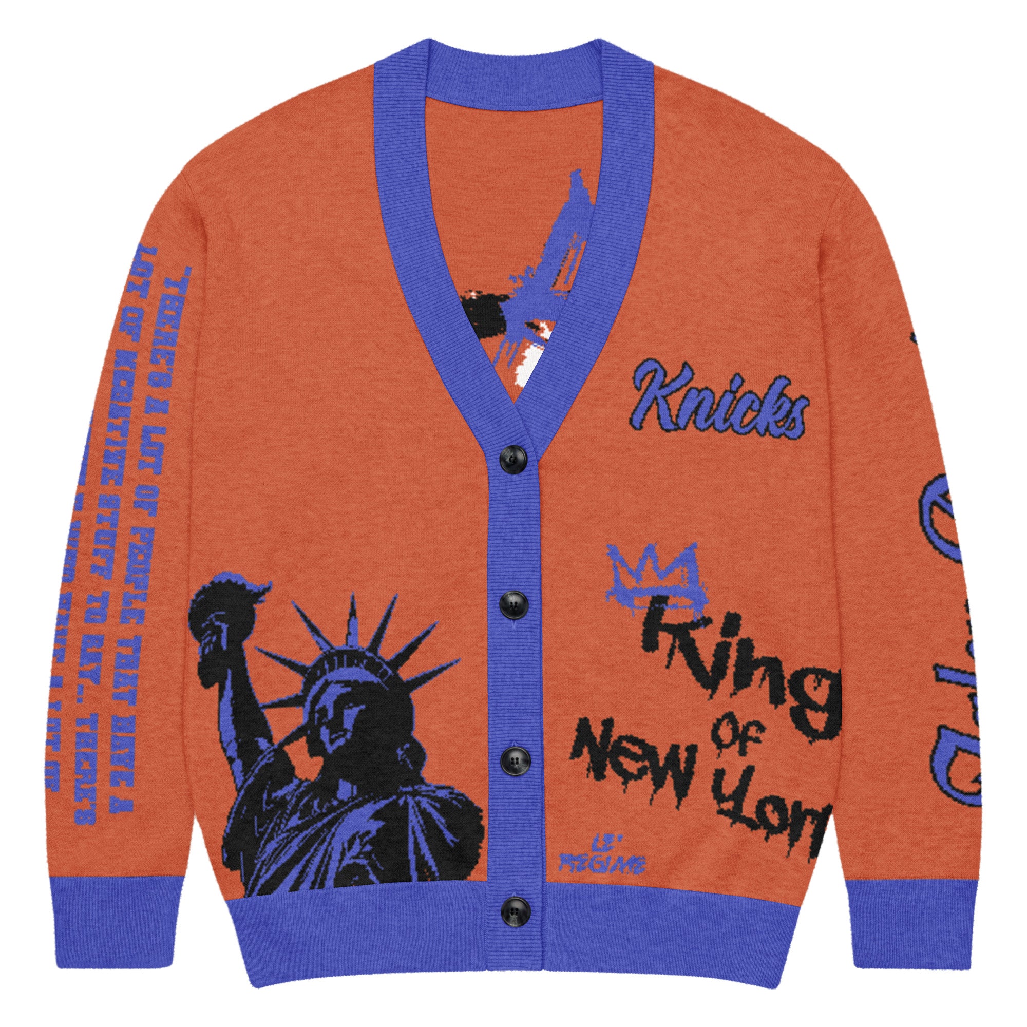 Jalen Brunson x King Of New York Knitted Cardigan