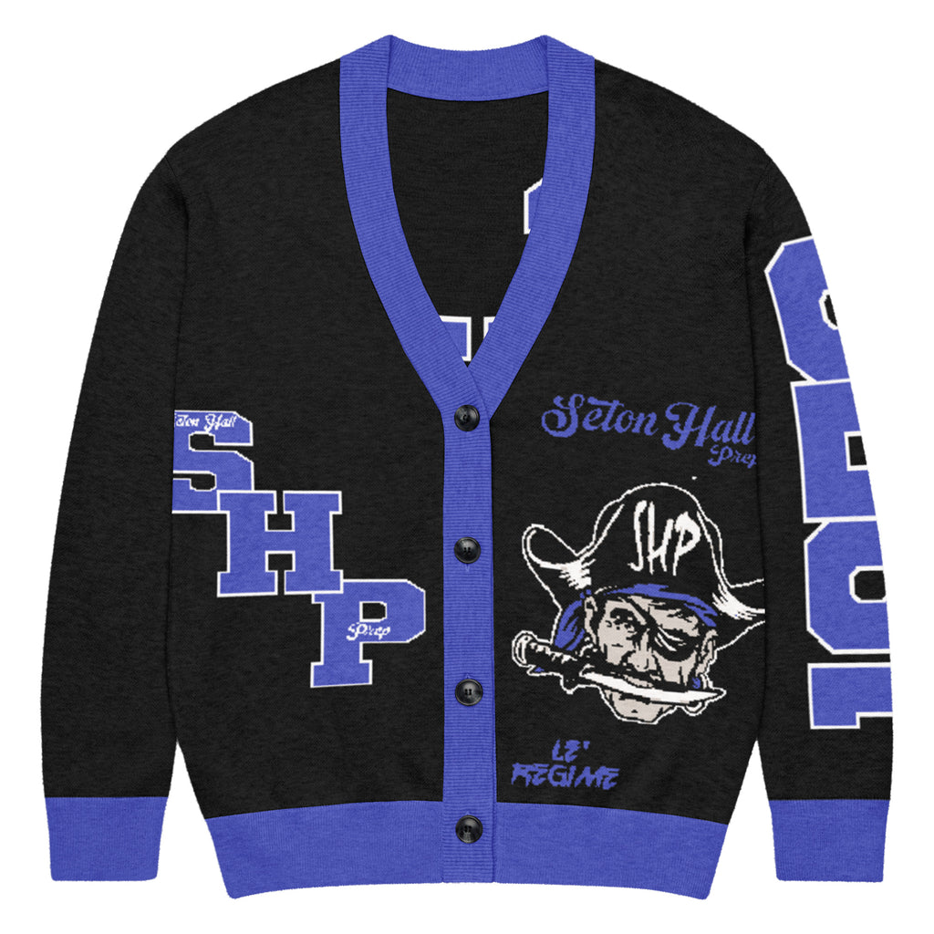 Seton Hall Prep Letterman Knitted Cardigan