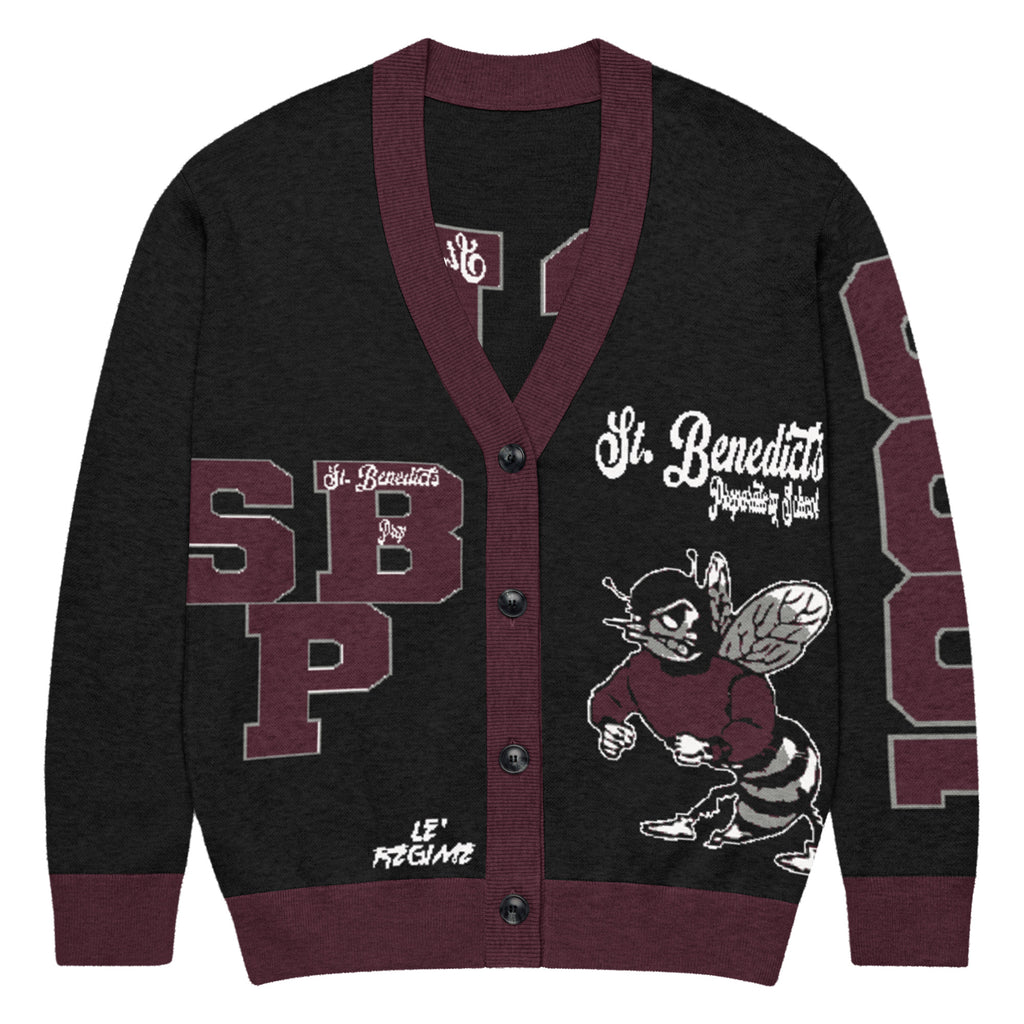 St. Benedicts Prep (NJ) Letterman Knitted Cardigan