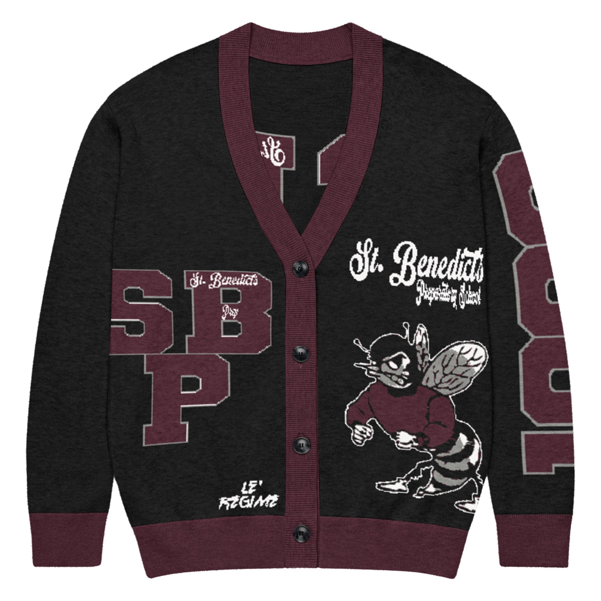 St. Benedicts Prep (NJ) Letterman Knitted Cardigan