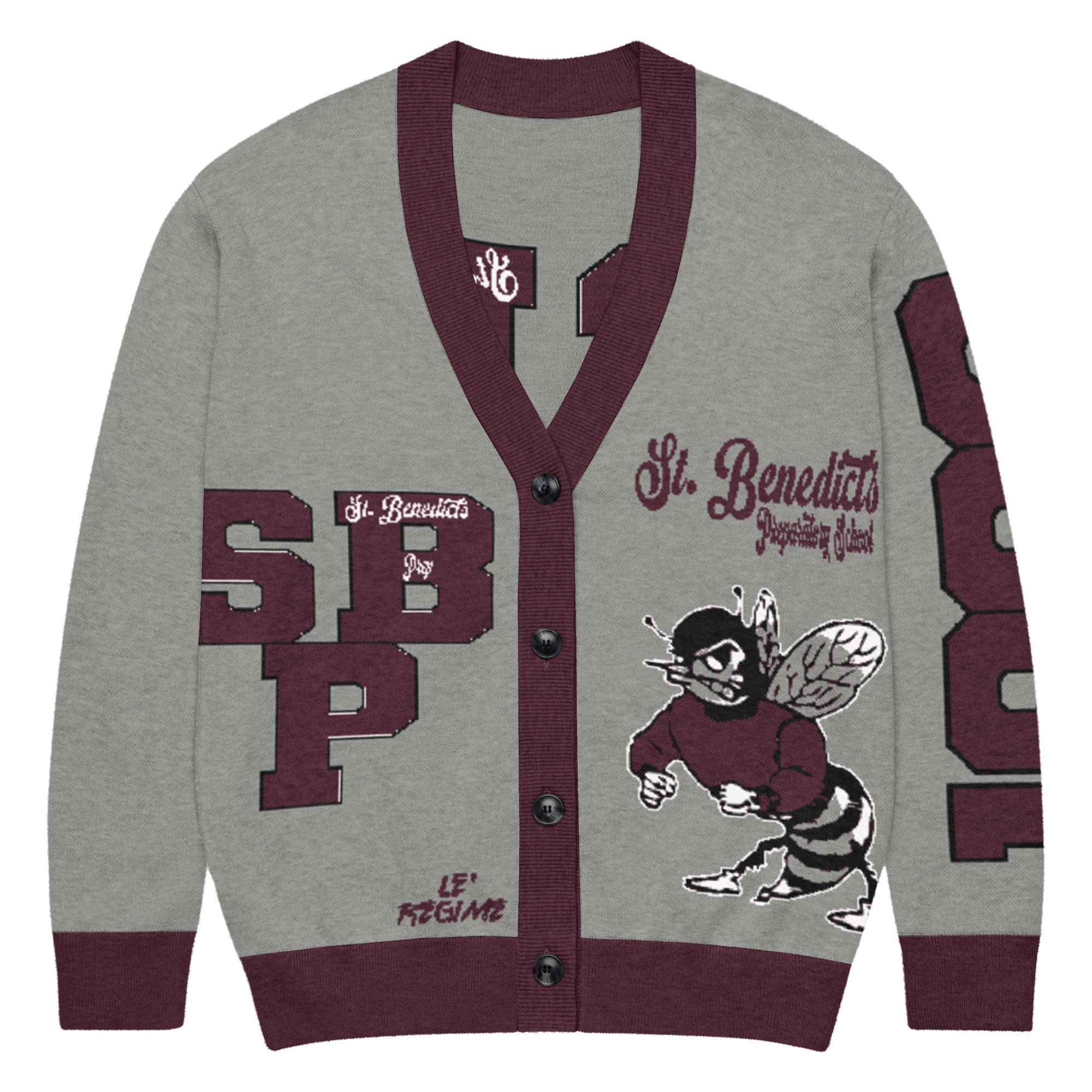 St. Benedicts Prep (NJ) Letterman Knitted Cardigan