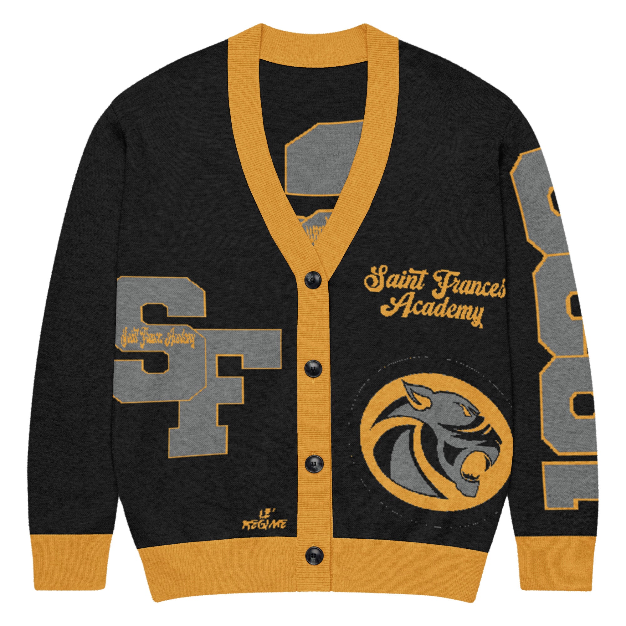 St. Frances Academy (Baltimore) Letterman Knitted Cardigan
