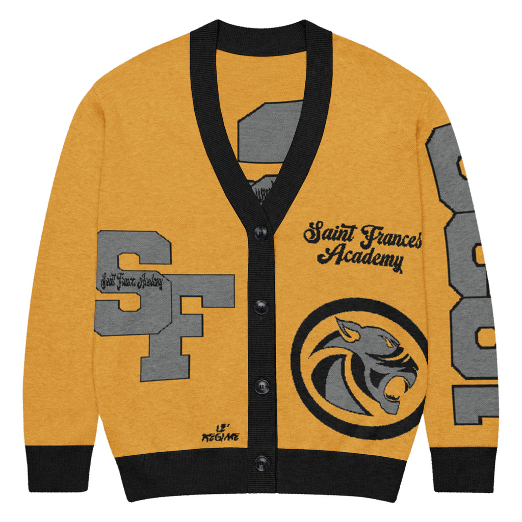 St. Frances Academy (Baltimore) Letterman Knitted Cardigan