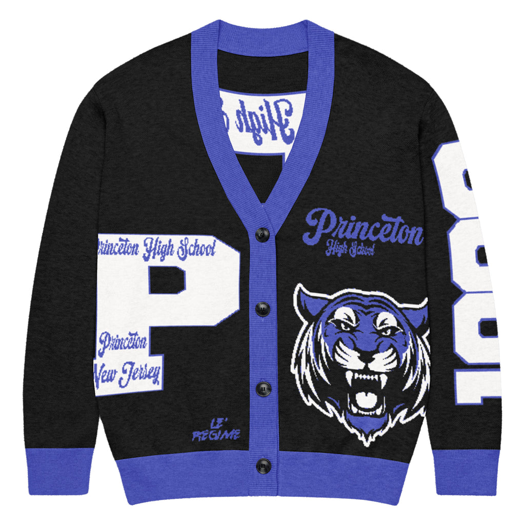 Princeton High School (NJ) Letterman Knitted Cardigan