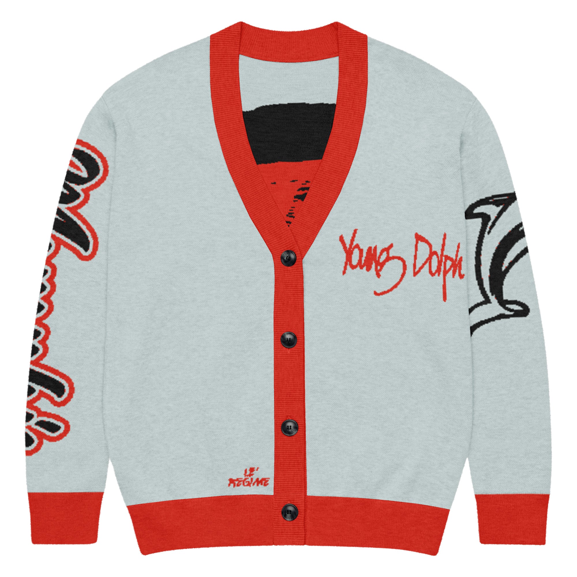 Young Dolph x King Of Memphis Knitted Cardigan