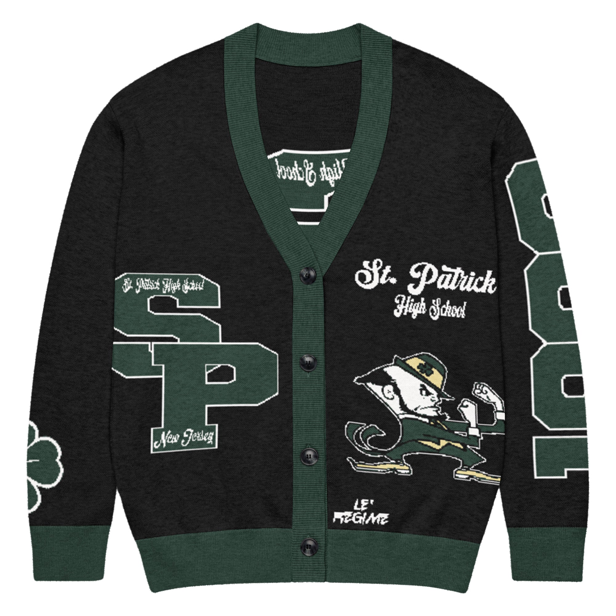 St. Patrick High School (NJ) Letterman Knitted Cardigan