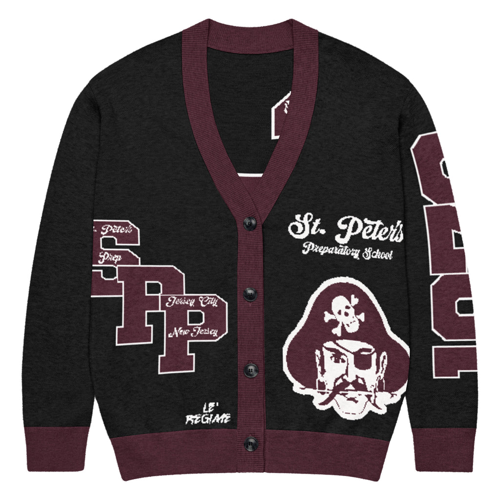St. Peter's Prep (Jersey City, NJ) Letterman Knitted Cardigan