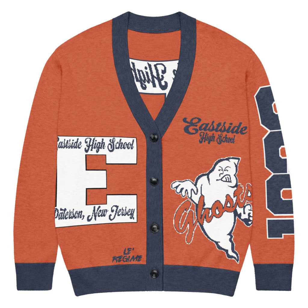 Eastside High School (Paterson, NJ) Letterman Knitted Cardigan