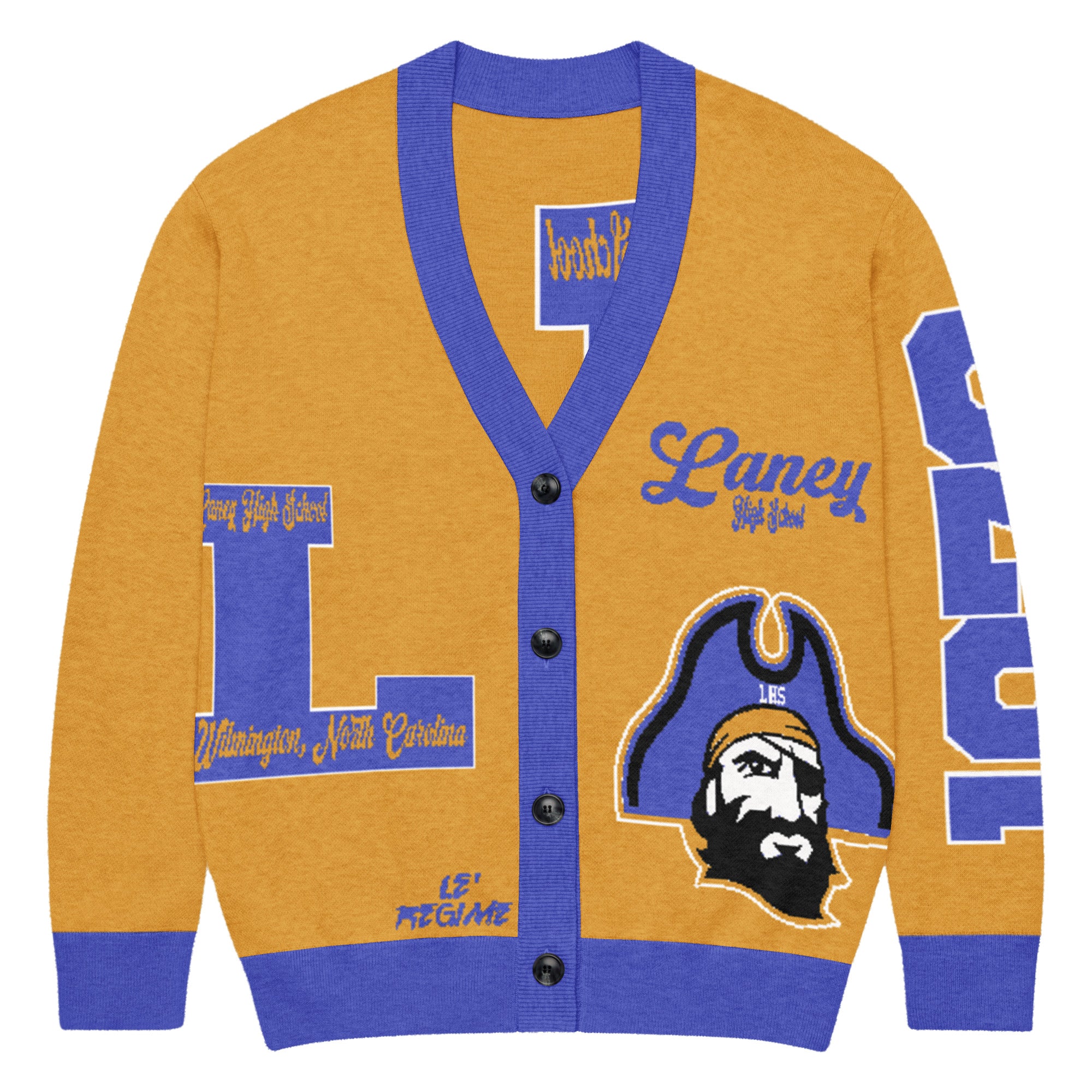 Laney High School (NC) Letterman Knitted Cardigan