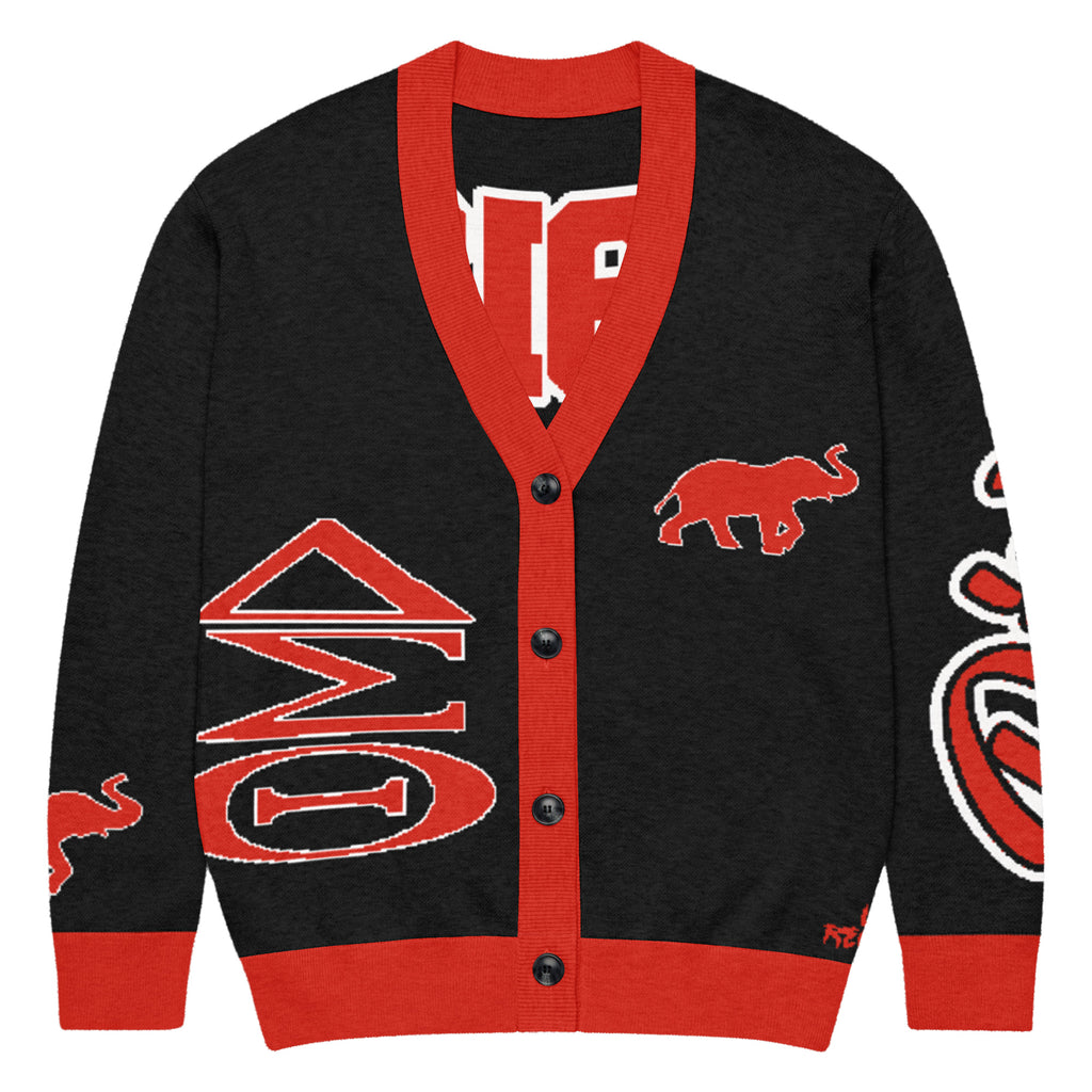 Delta Sigma Theta Knitted Cardigan