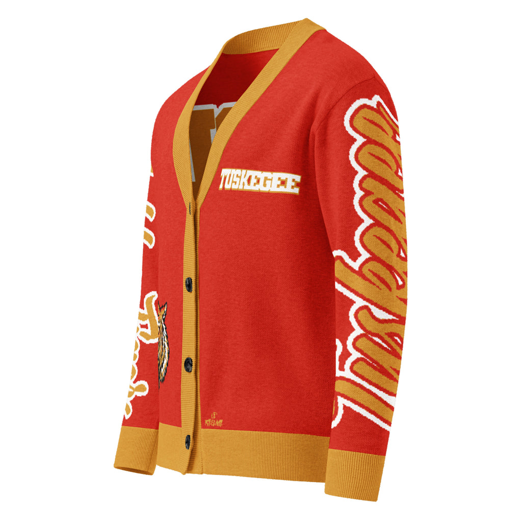 Tuskegee University Knitted Cardigan