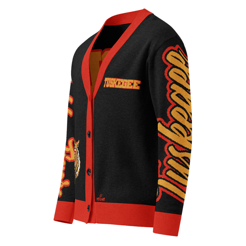 Tuskegee University Knitted Cardigan