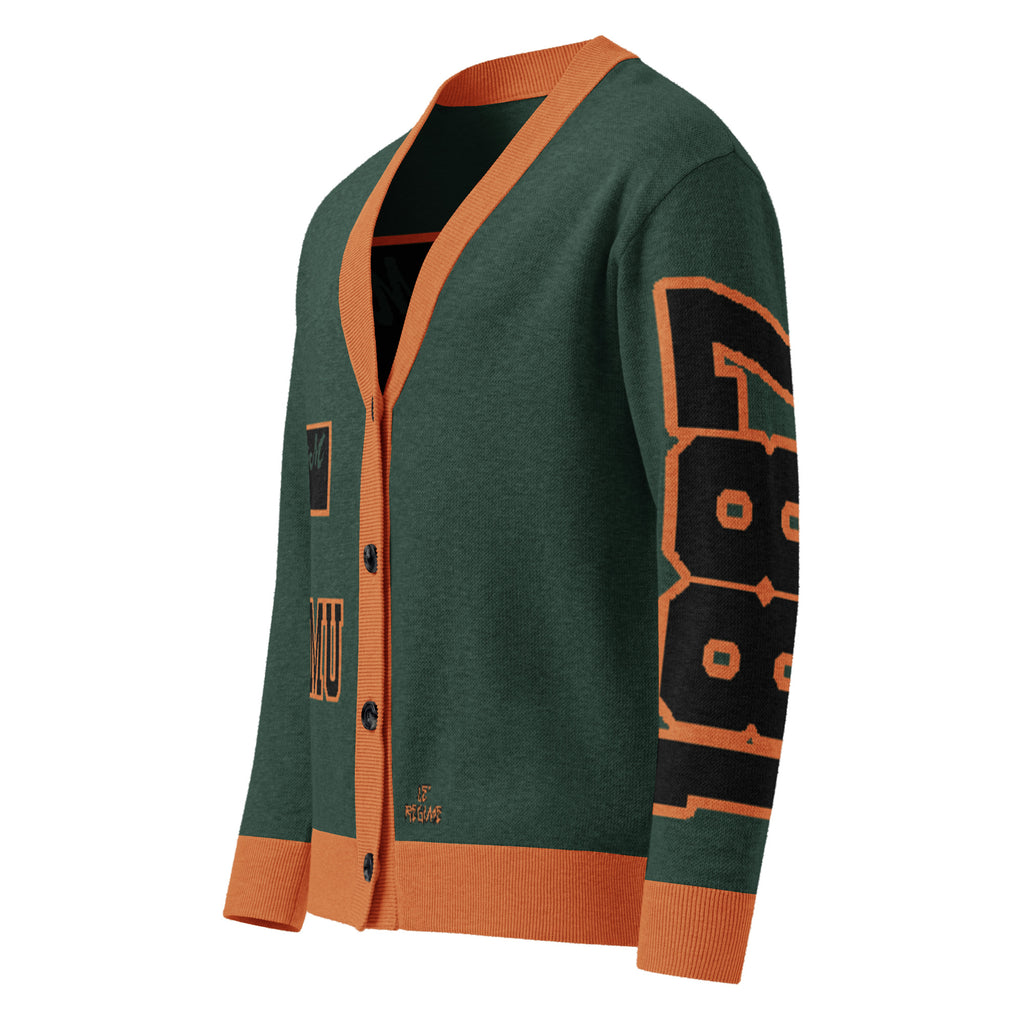 Florida A&M Varsity Unisex Knitted Cardigan