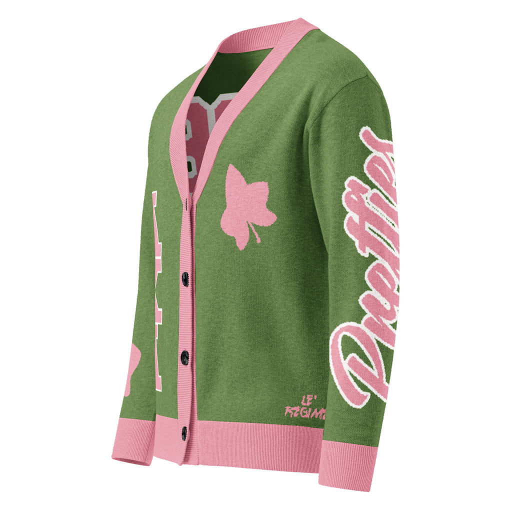 Alpha Kappa Alpha Knitted Cardigan