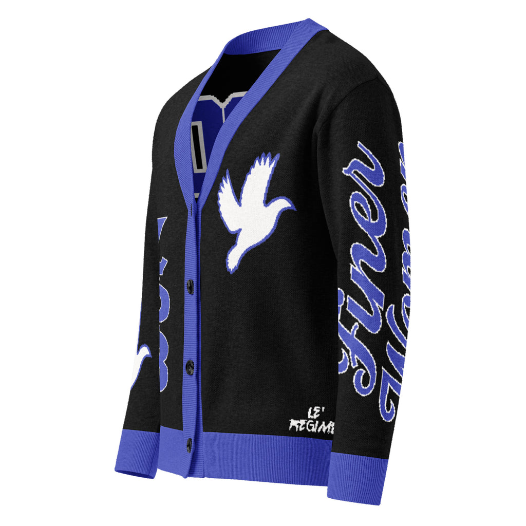 Zeta Phi Beta Knitted Cardigan