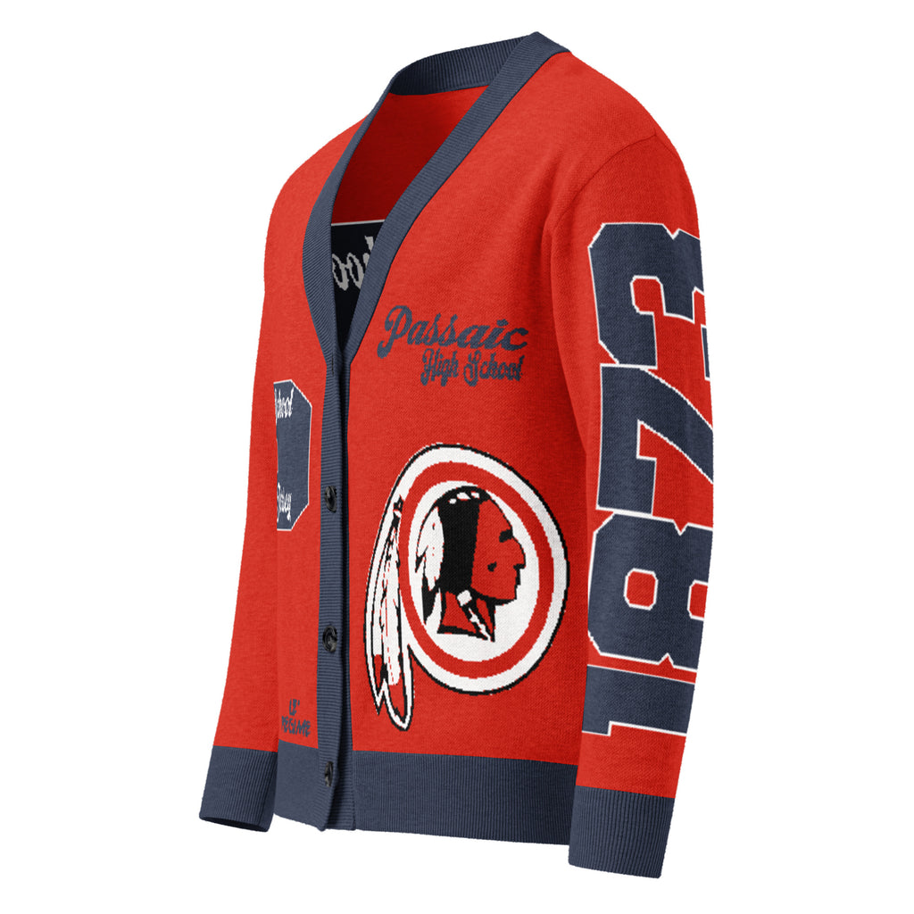 Passaic High School (NJ) Letterman Knitted Cardigan