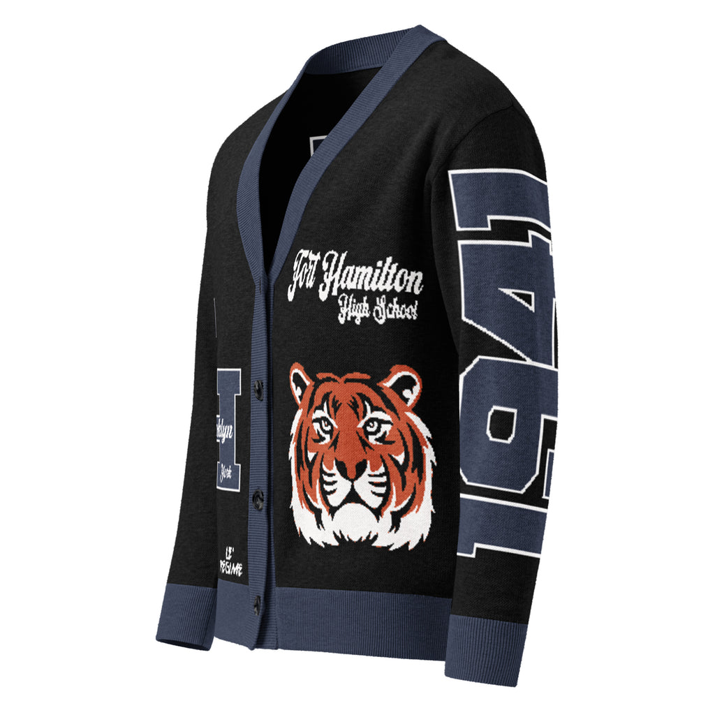 Fort Hamilton High School (Brooklyn) Letterman Knitted Cardigan