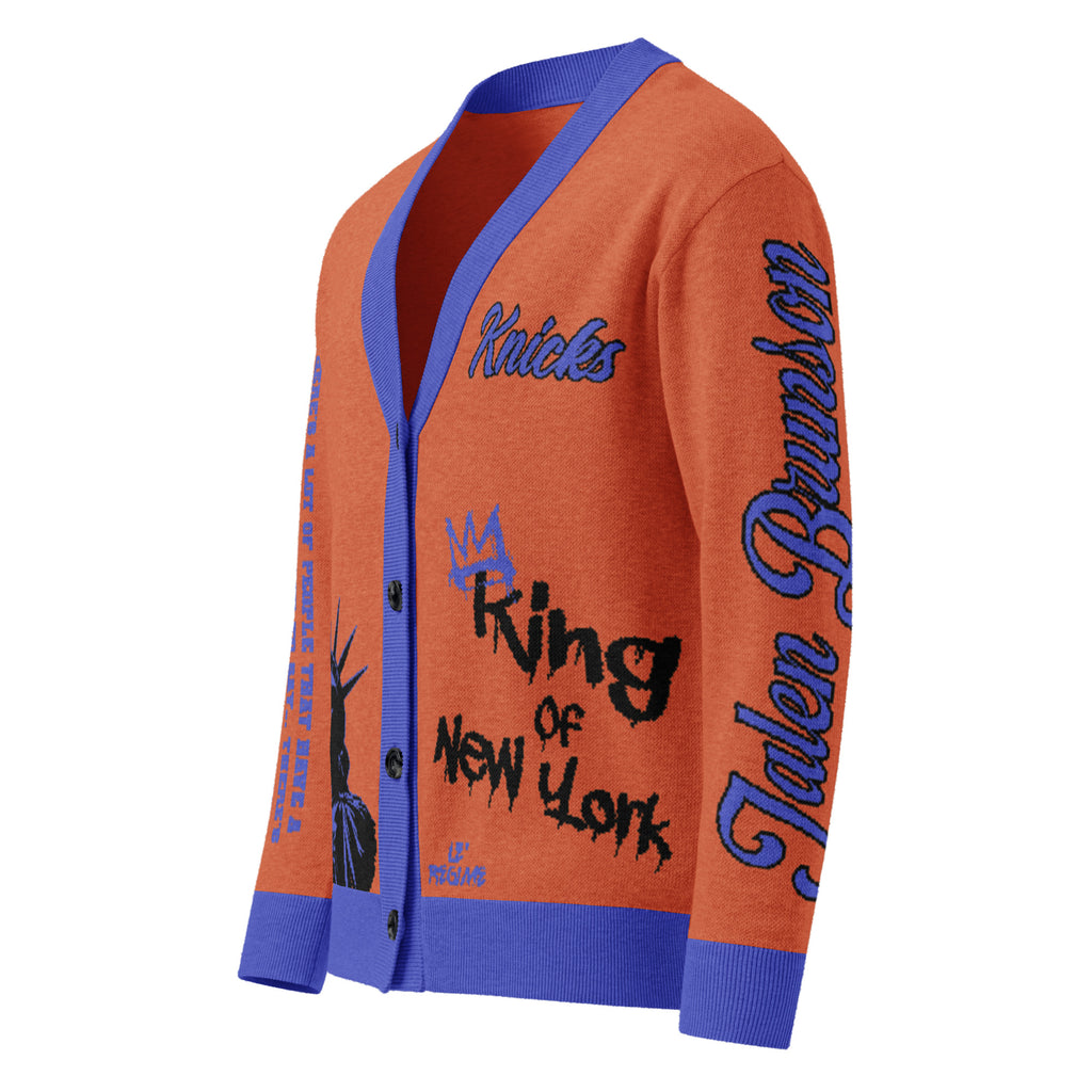 Jalen Brunson x King Of New York Knitted Cardigan