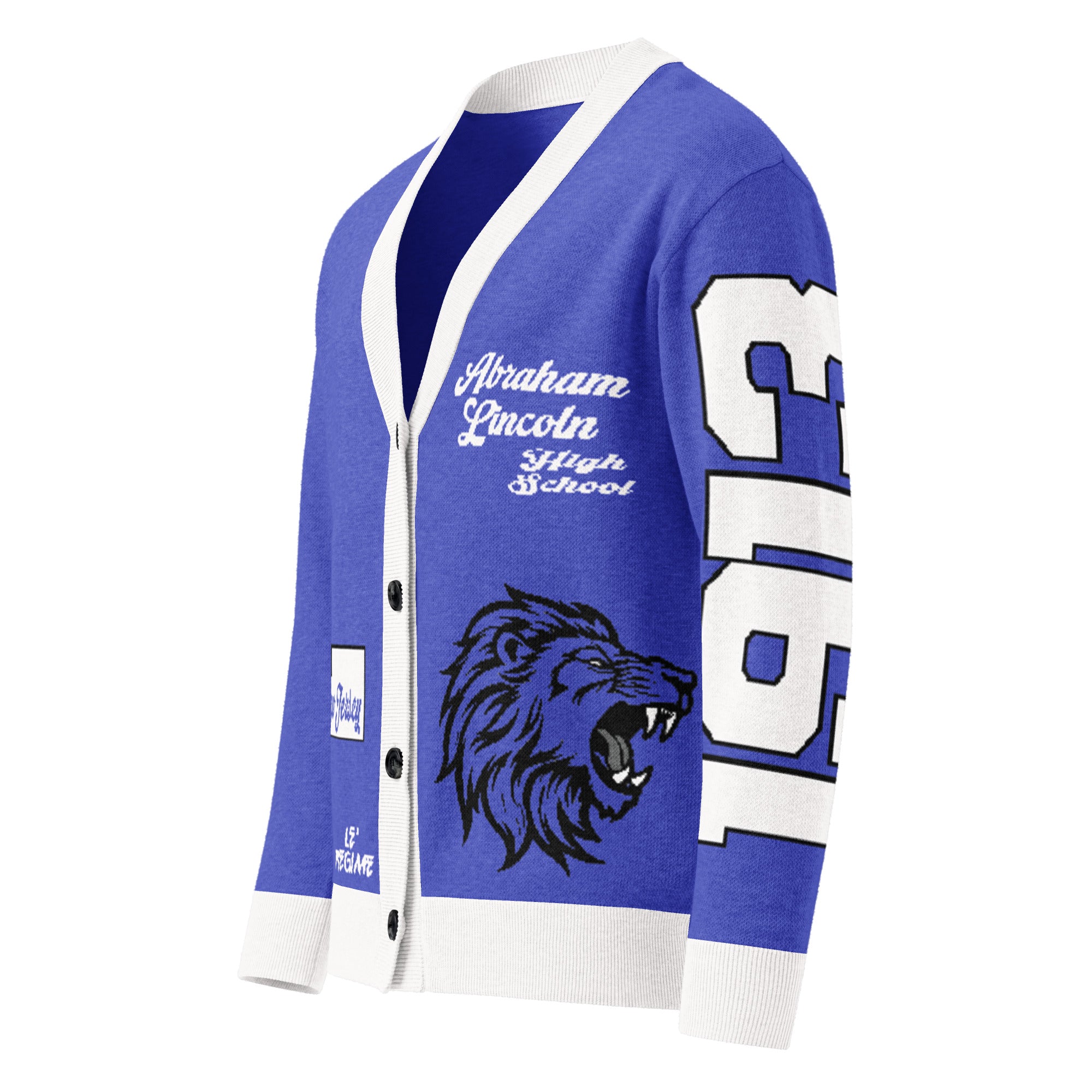 Lincoln High School (NJ) Letterman Knitted Cardigan