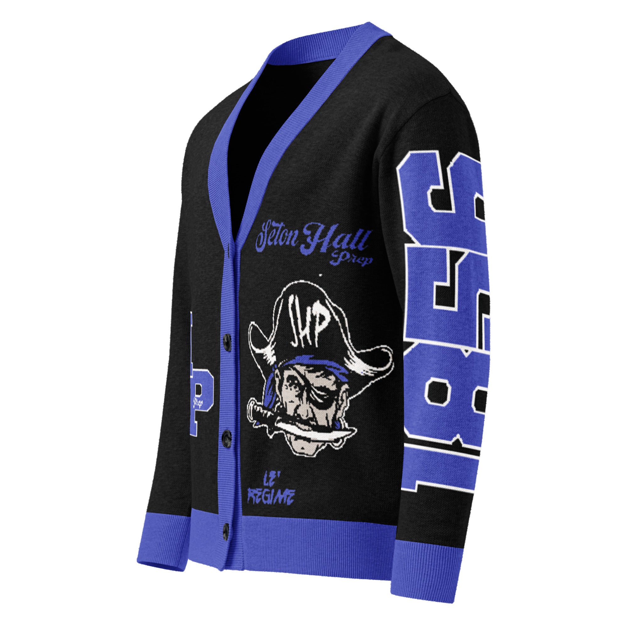 Seton Hall Prep Letterman Knitted Cardigan