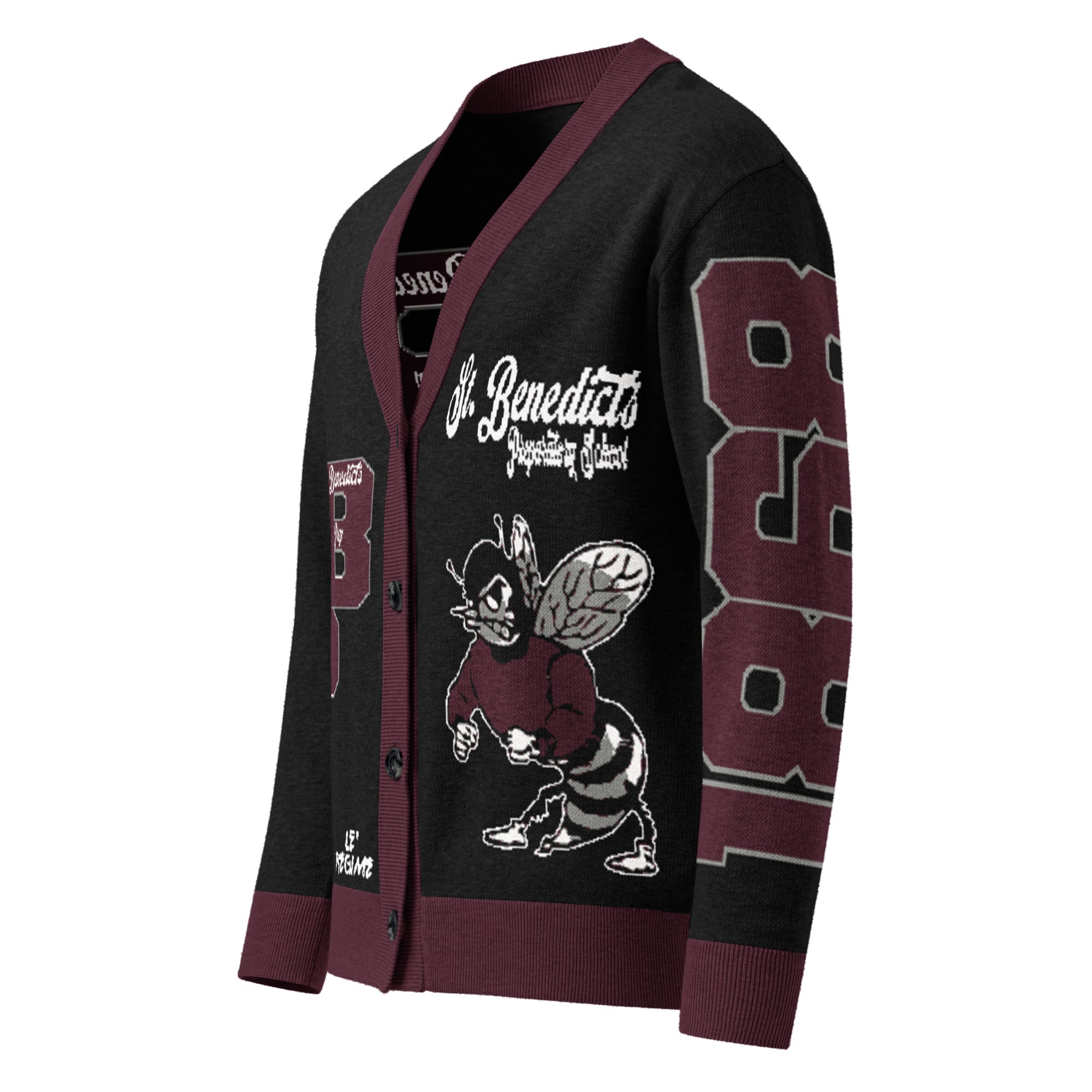 St. Benedicts Prep (NJ) Letterman Knitted Cardigan