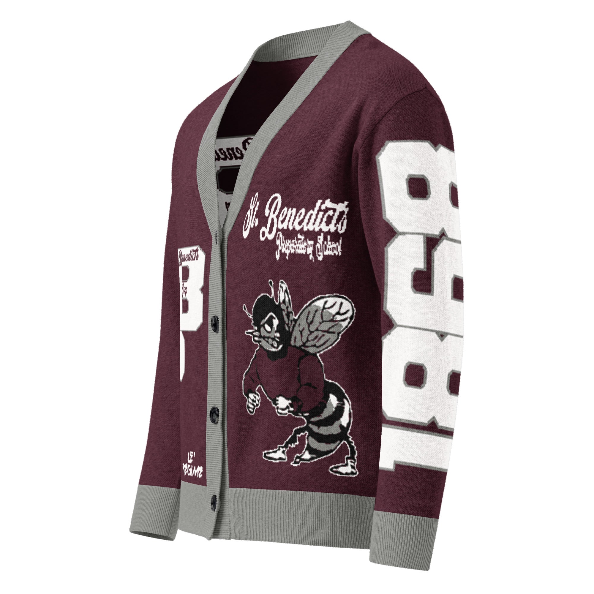 St. Benedicts Prep (NJ) Letterman Knitted Cardigan