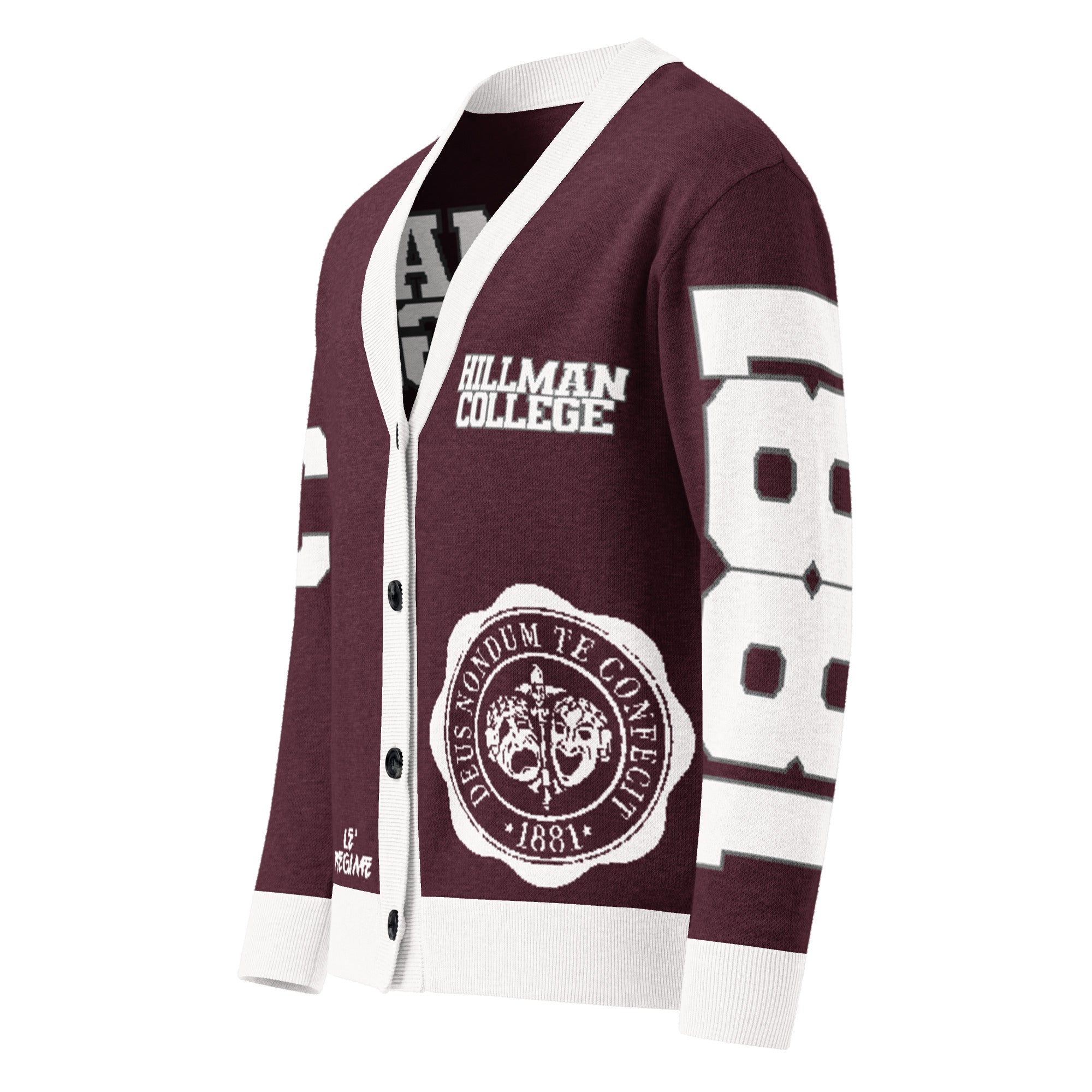 Hillman College Knitted Cardigan