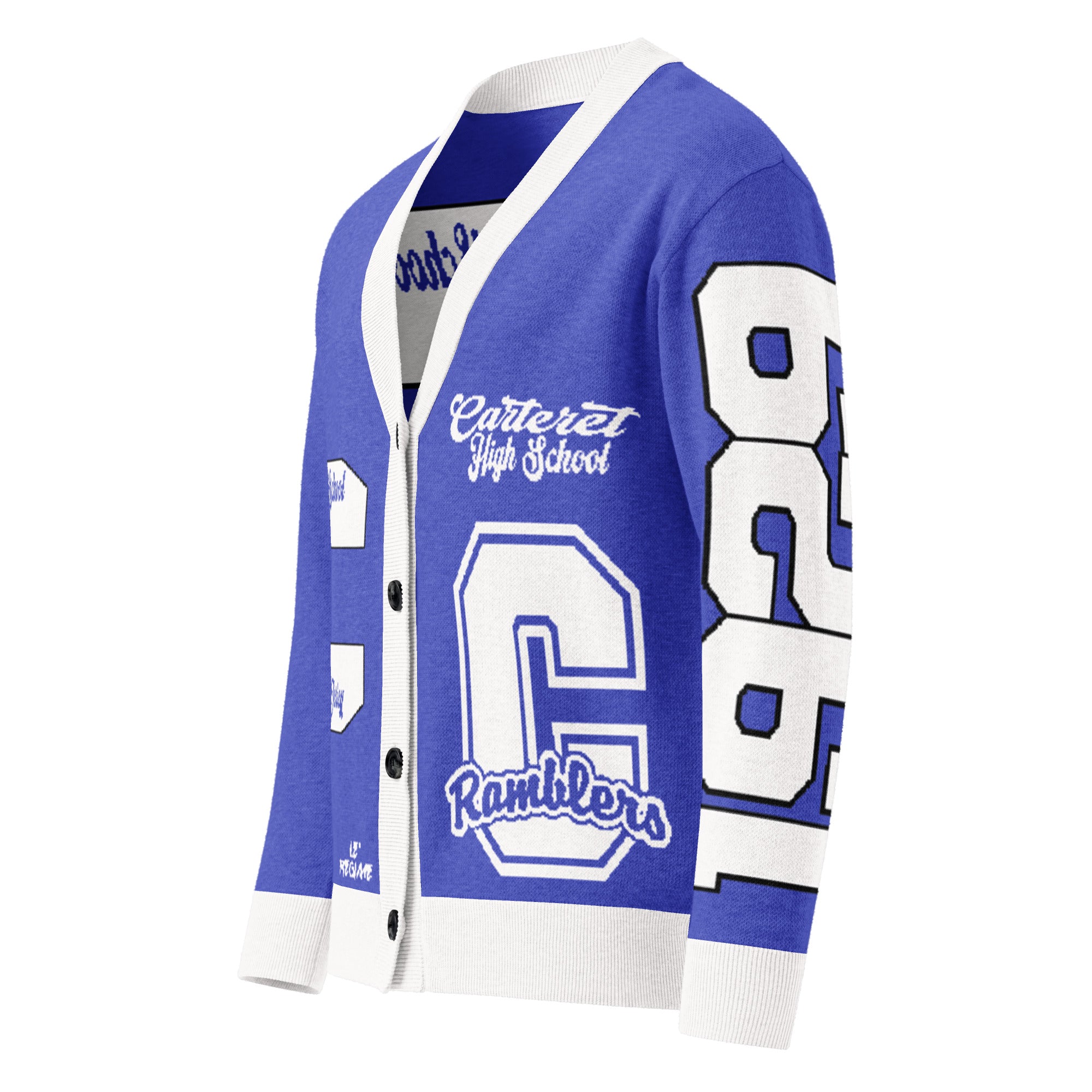 Carteret High (NJ) Letterman Knitted Cardigan