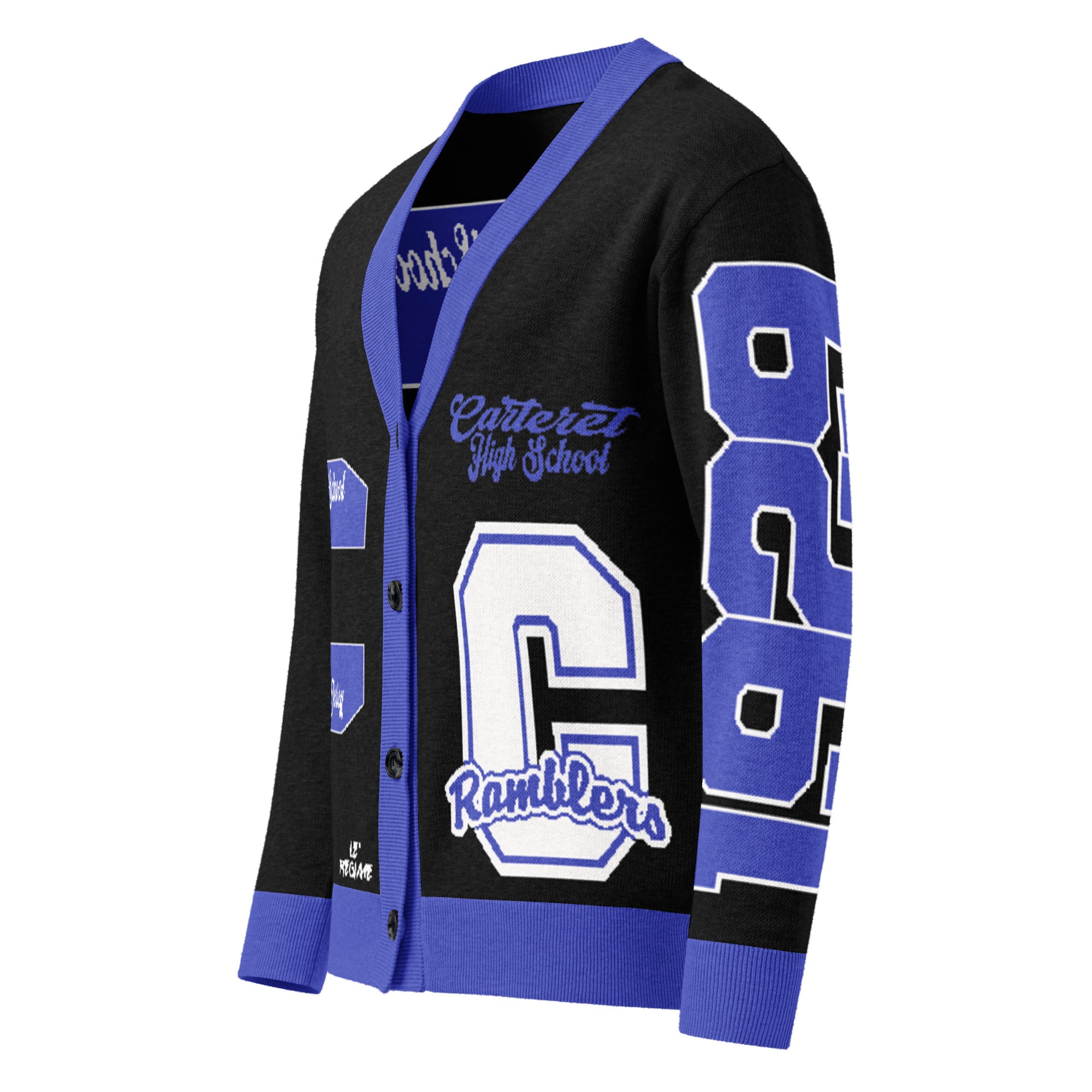 Carteret High (NJ) Letterman Knitted Cardigan