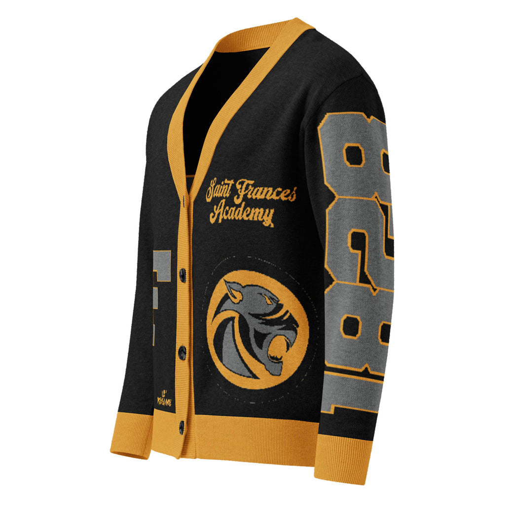 St. Frances Academy (Baltimore) Letterman Knitted Cardigan
