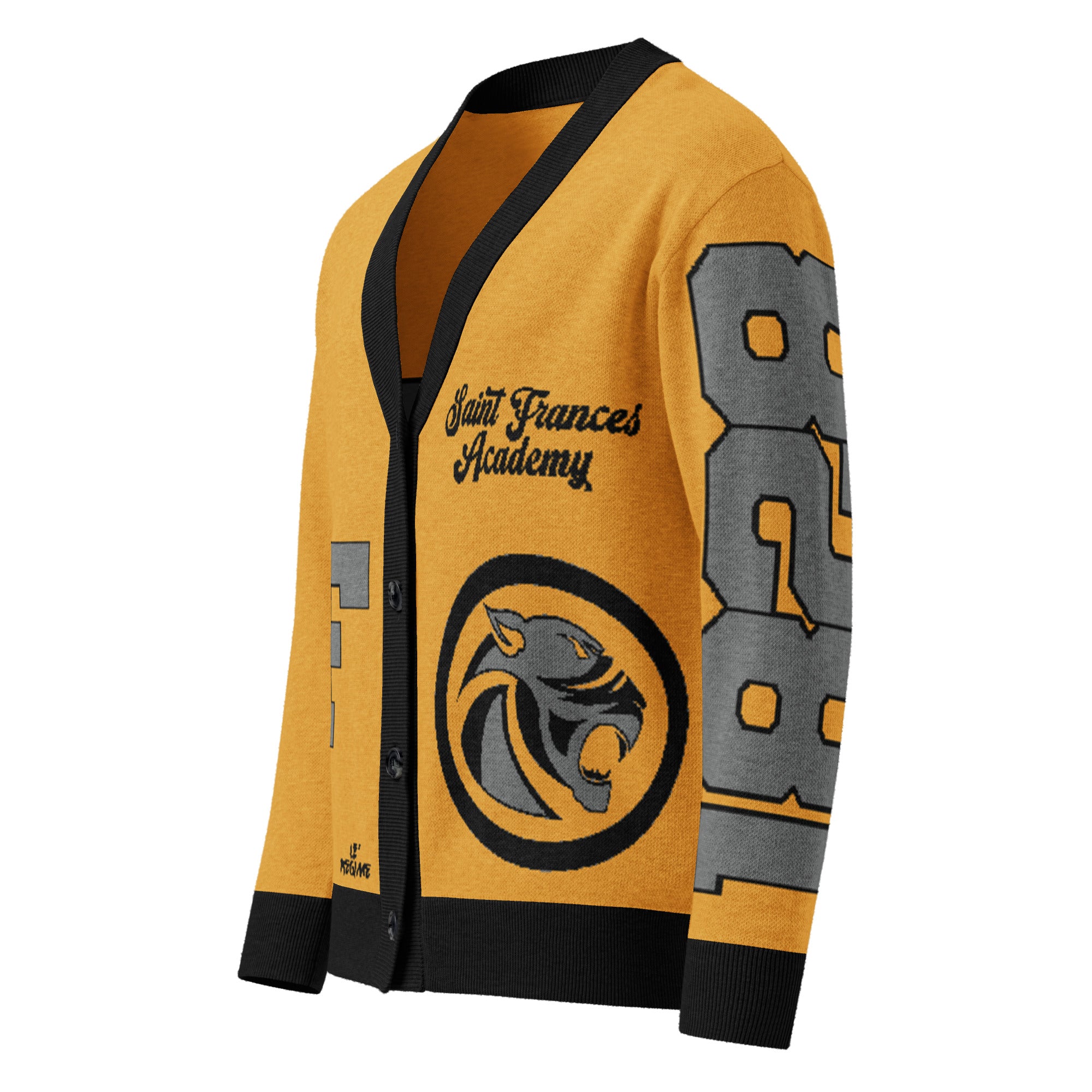 St. Frances Academy (Baltimore) Letterman Knitted Cardigan