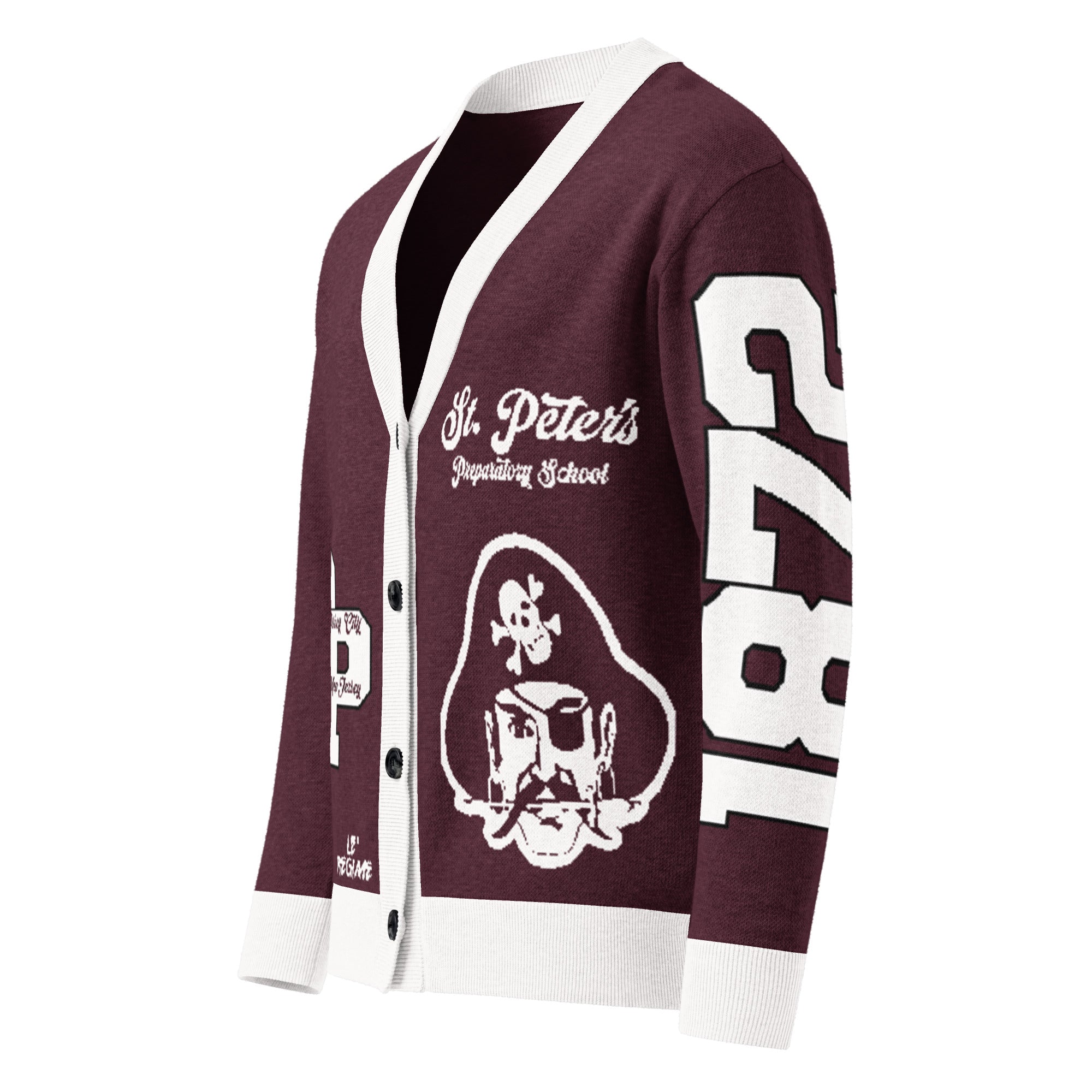 St. Peter's Prep (Jersey City, NJ) Letterman Knitted Cardigan
