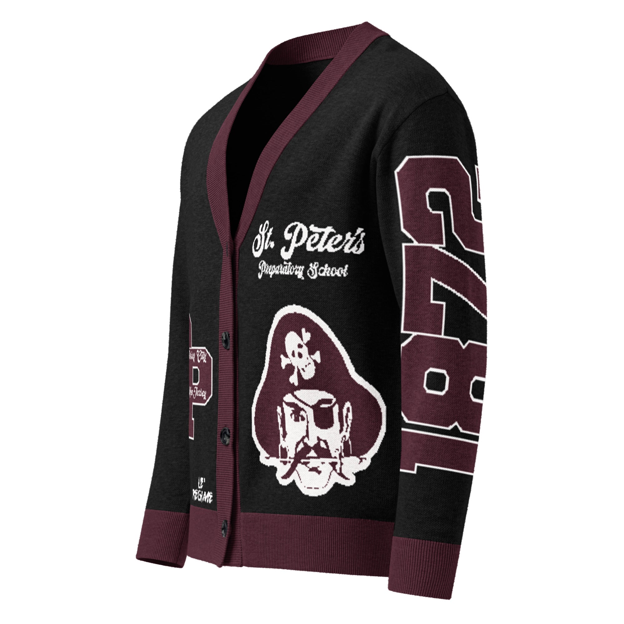 St. Peter's Prep (Jersey City, NJ) Letterman Knitted Cardigan