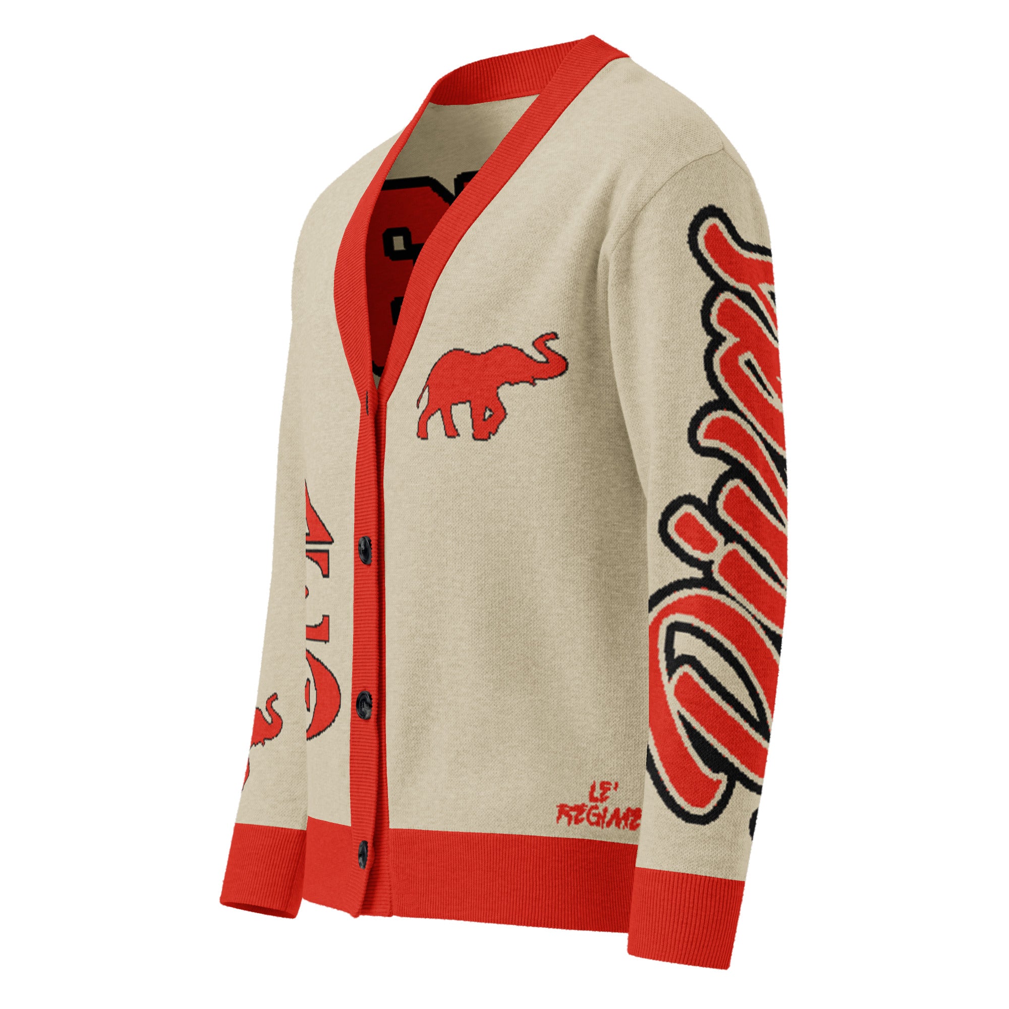 Delta Sigma Theta Knitted Cardigan