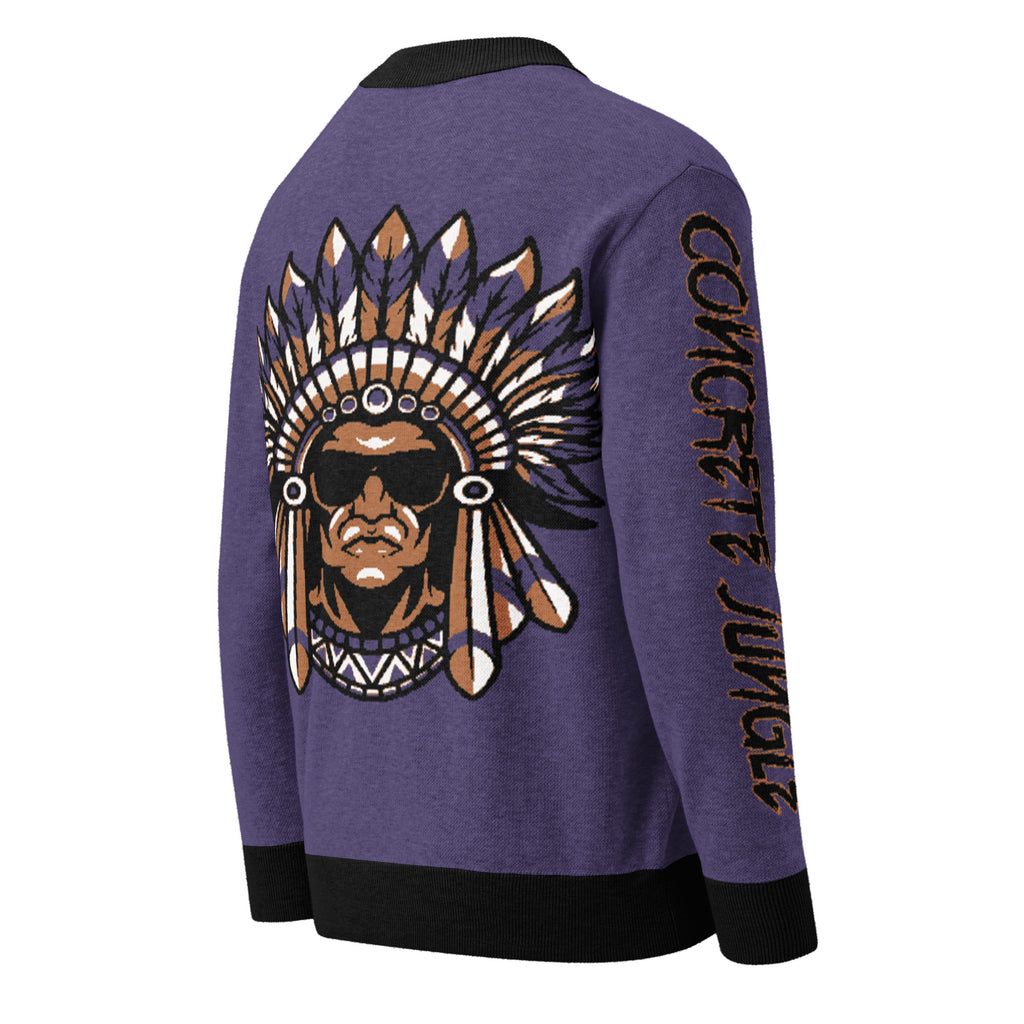 The Raider x Concrete Jungle Knitted Cardigan