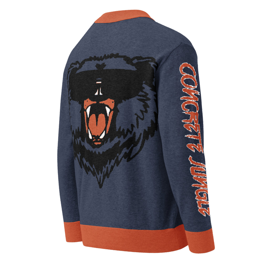 The Bear x Concrete Jungle Knitted Cardigan