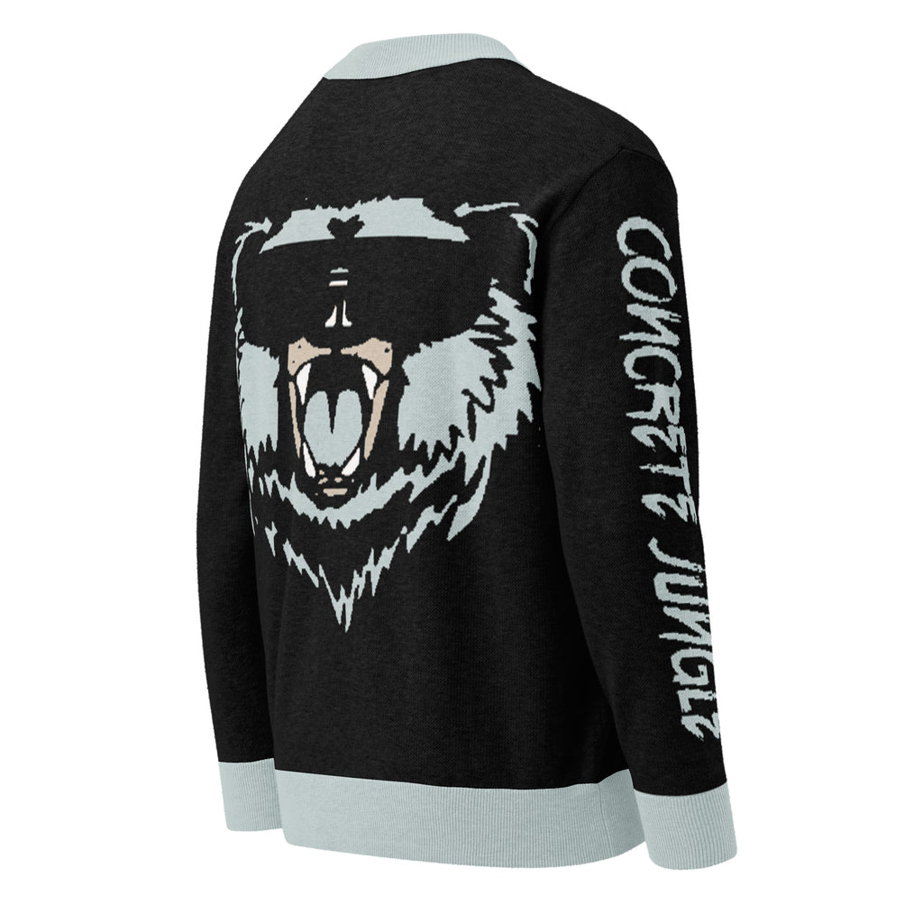 The Bear x Concrete Jungle Knitted Cardigan