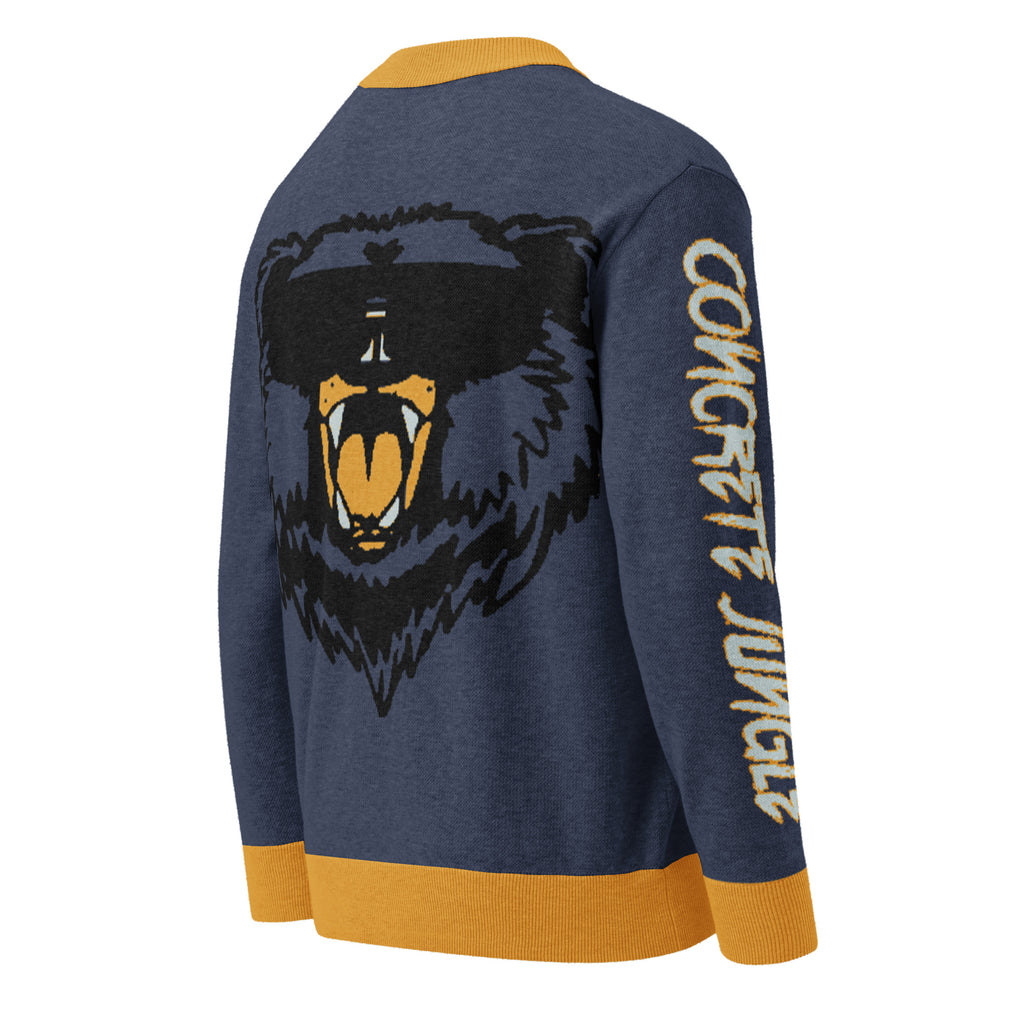 The Bear x Concrete Jungle Knitted Cardigan