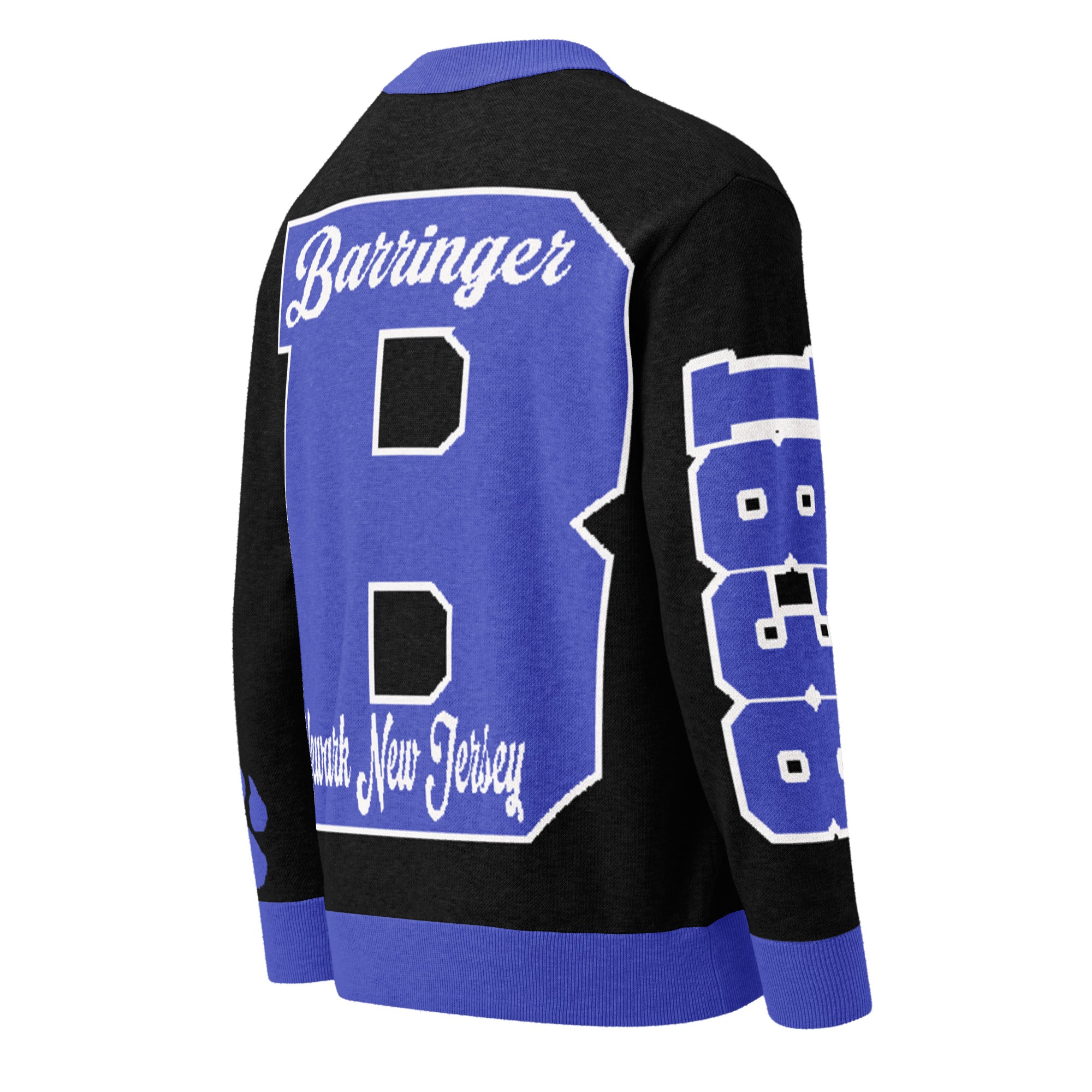 Barringer High School Letterman Knitted Cardigan