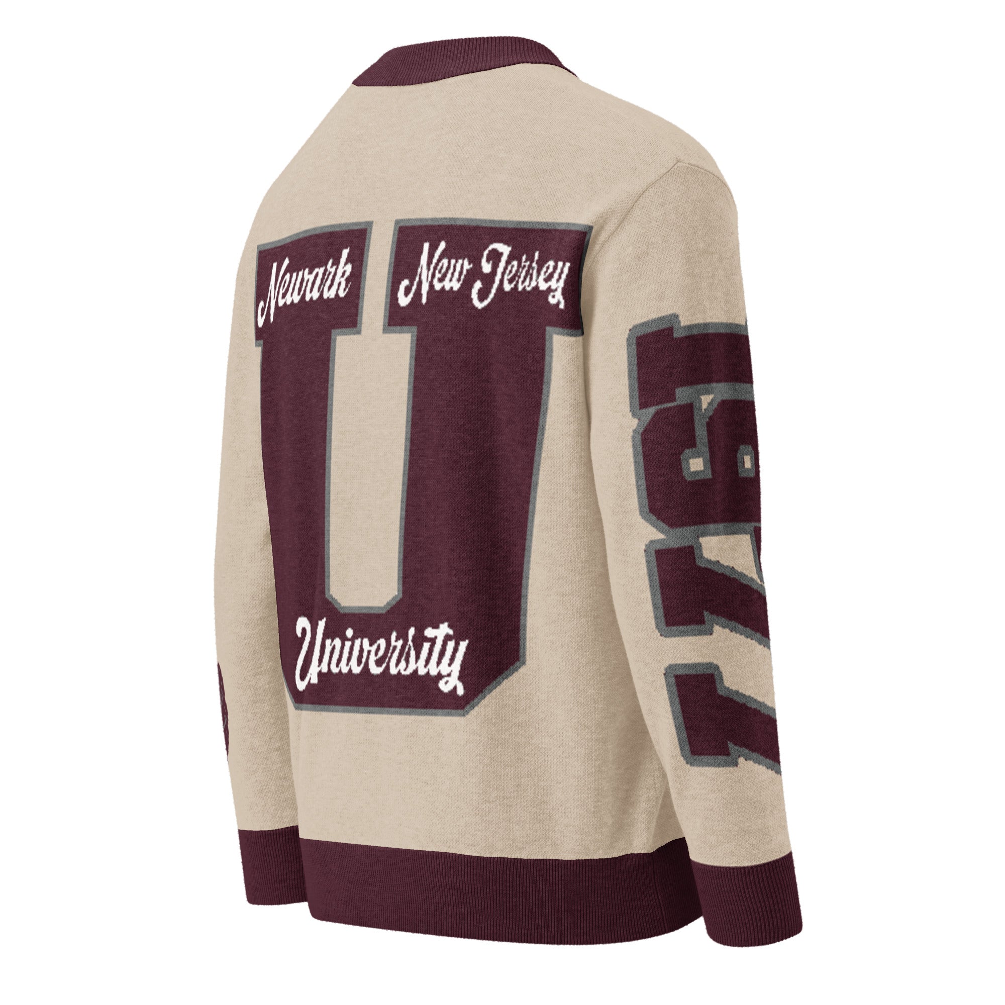 University High School Letterman Knitted Cardigan