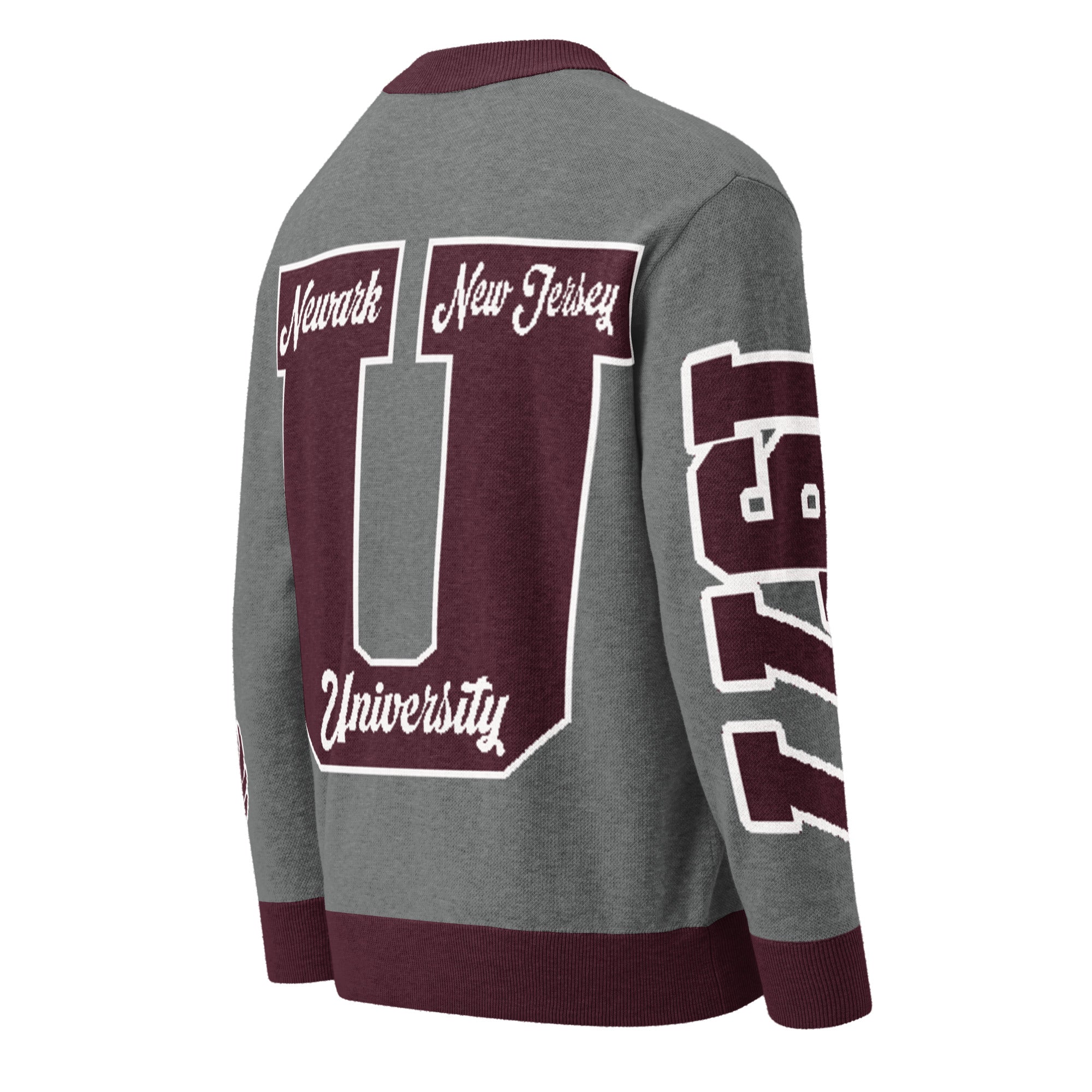 University High School Letterman Knitted Cardigan