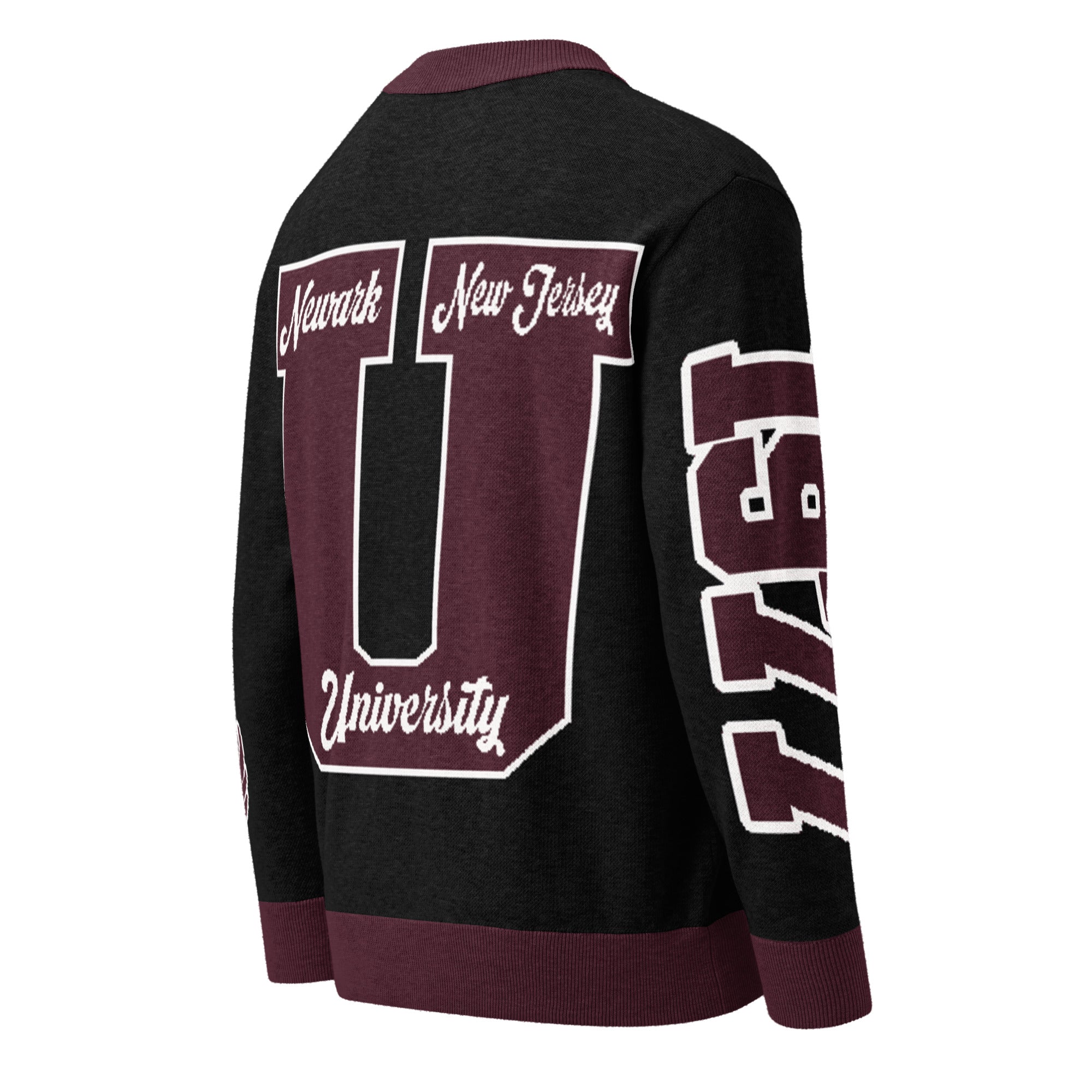 University High School Letterman Knitted Cardigan
