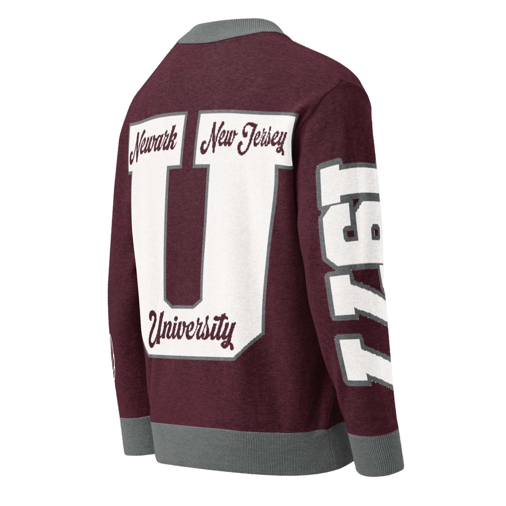 University High School Letterman Knitted Cardigan