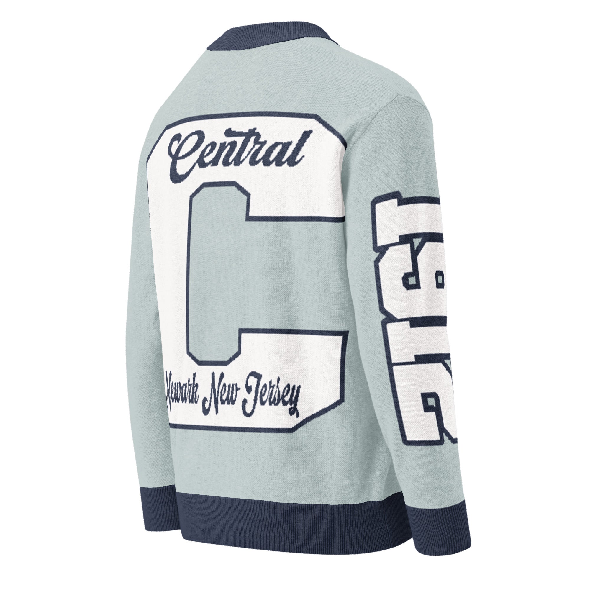 Central High School Letterman Knitted Cardigan