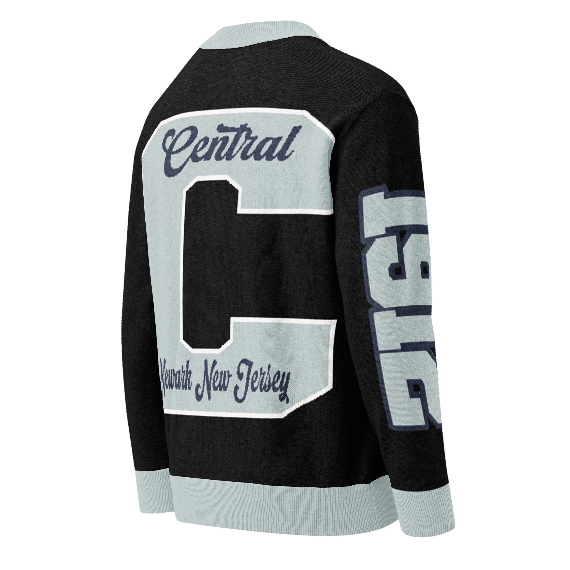 Central High School Letterman Knitted Cardigan